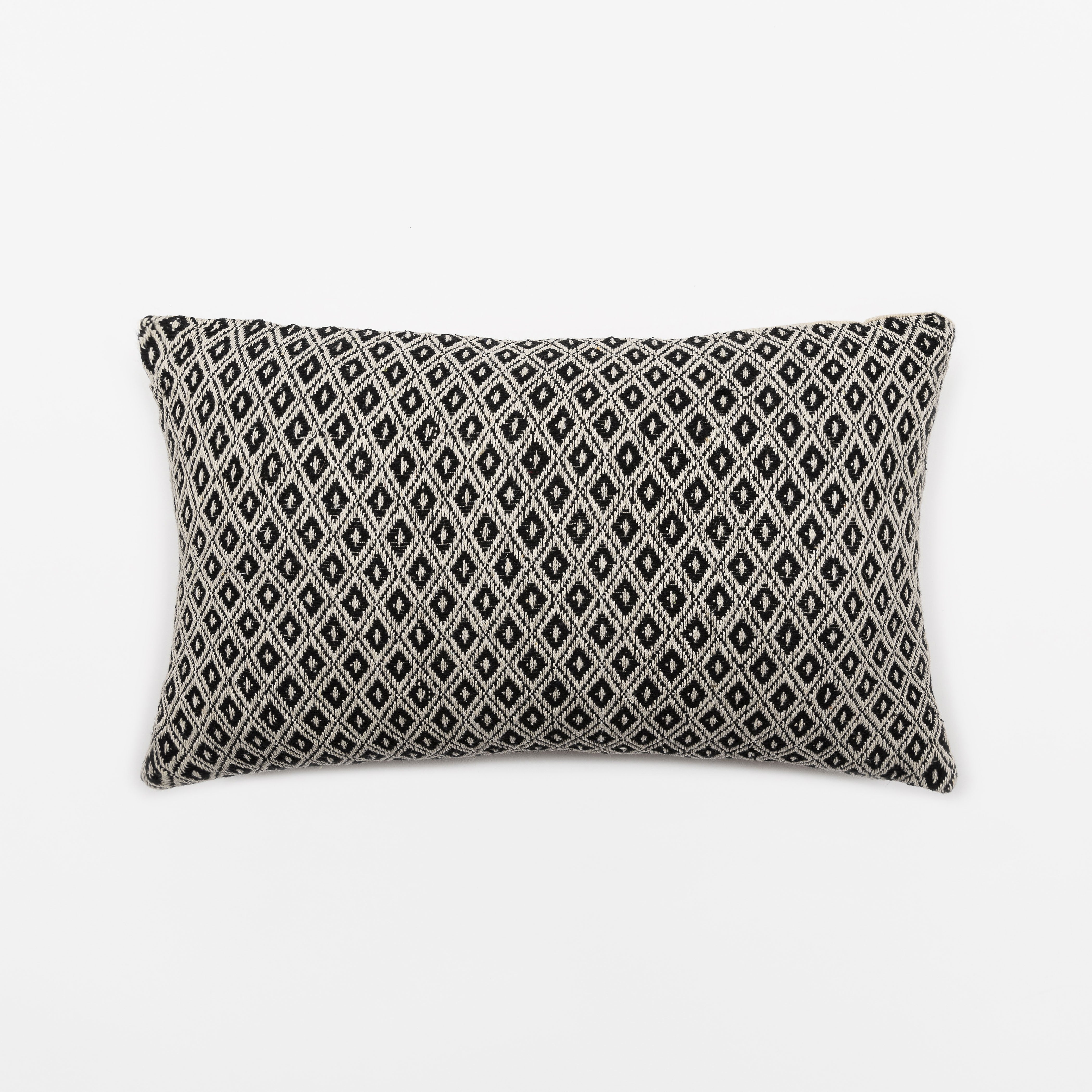 CUSCINO RENE IN COTONE A ROMBO