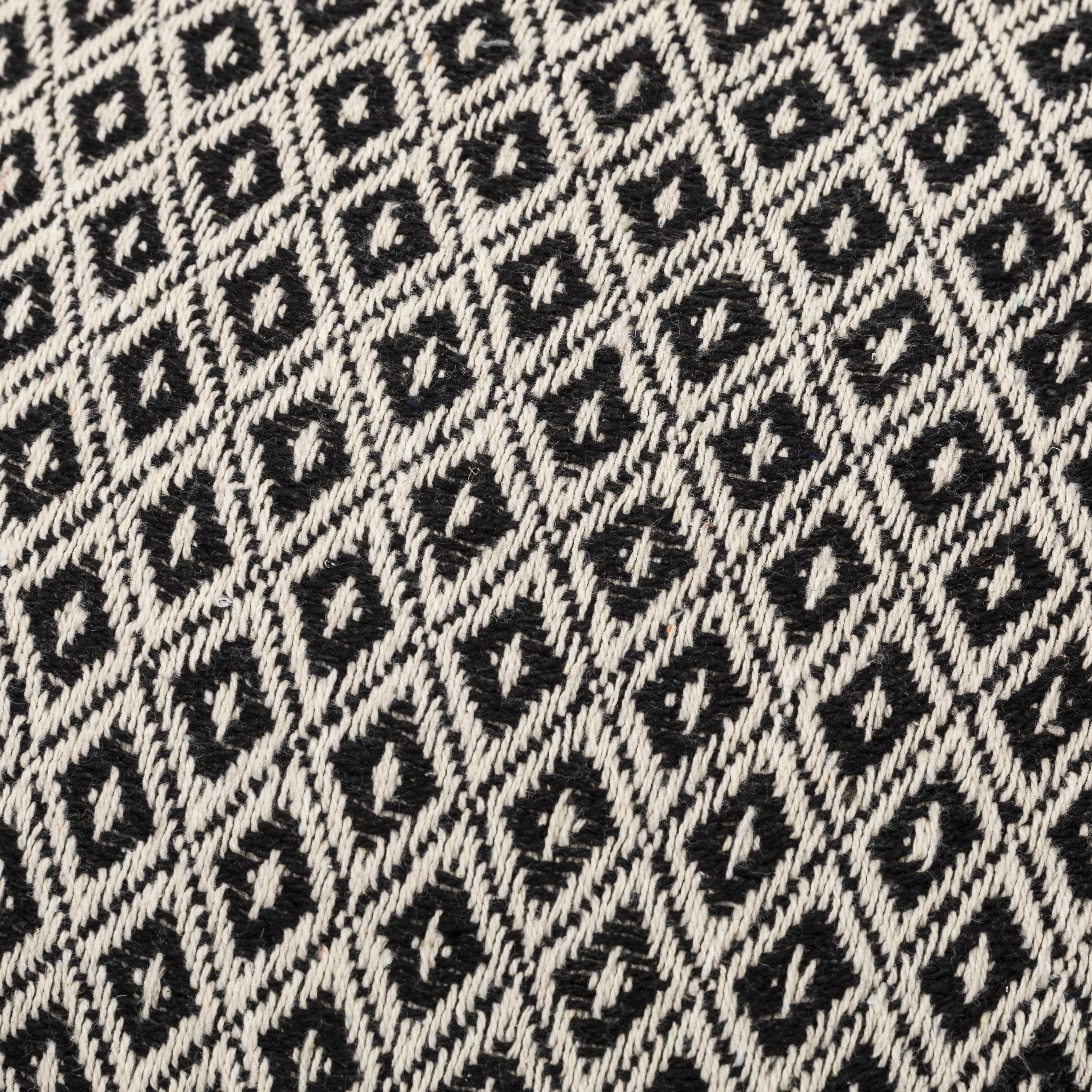 CUSCINO RENE IN COTONE A ROMBO