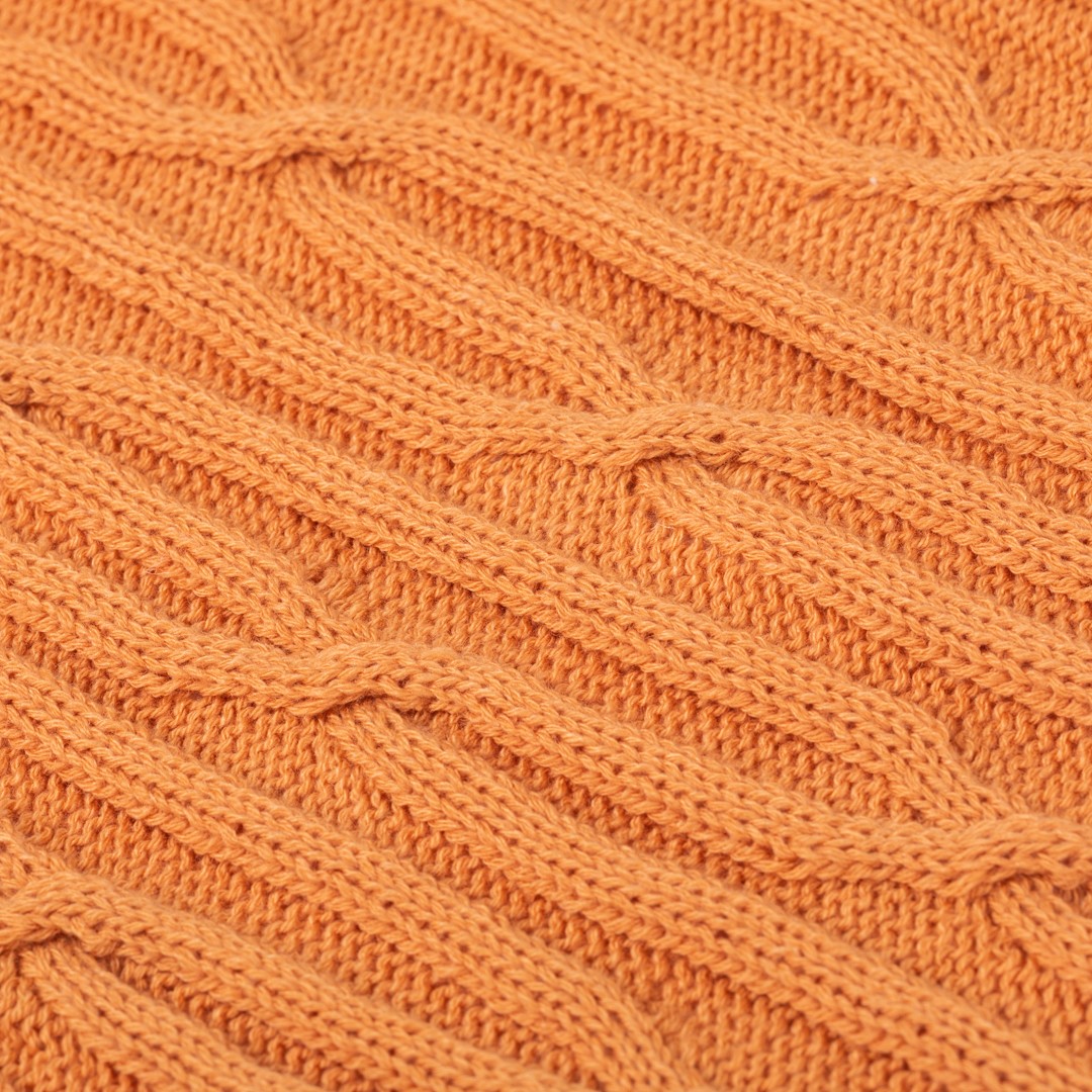 Plaid ocho con borlón