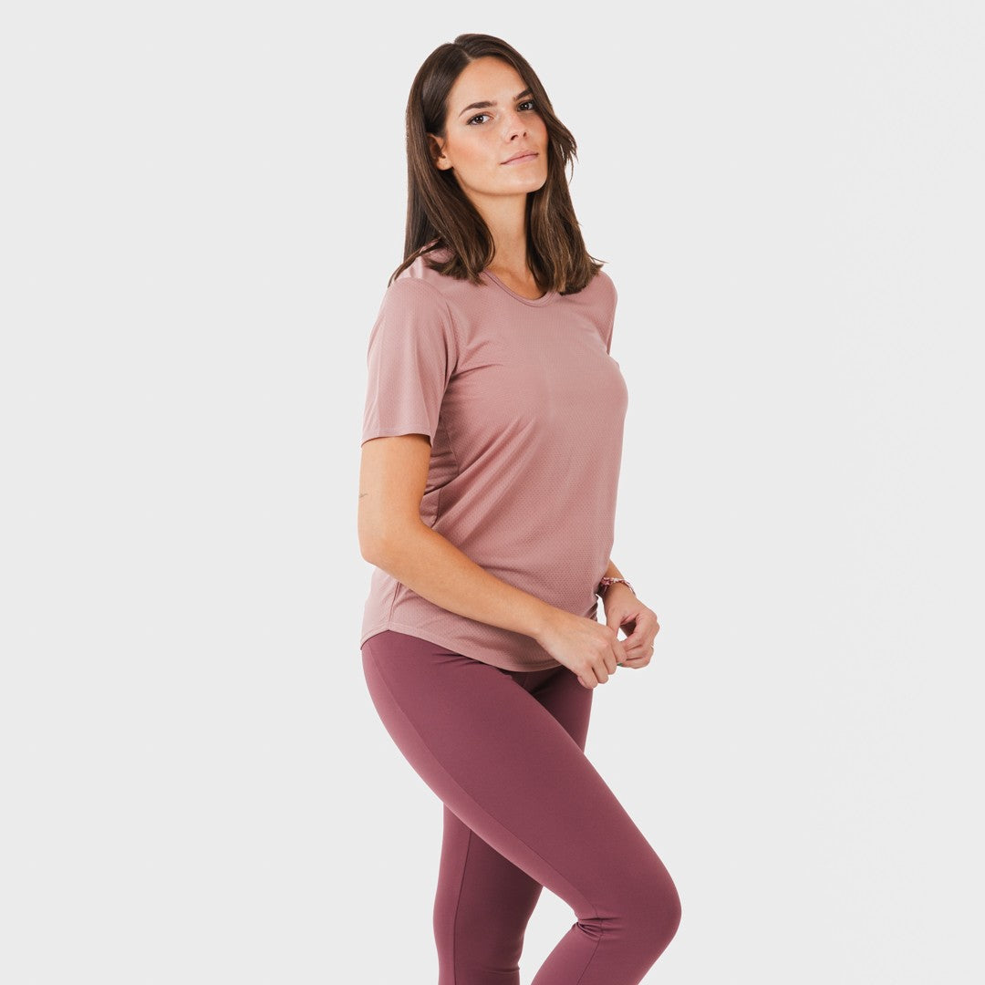 Completo sportivo da donna con leggings lunghi, modello M/C