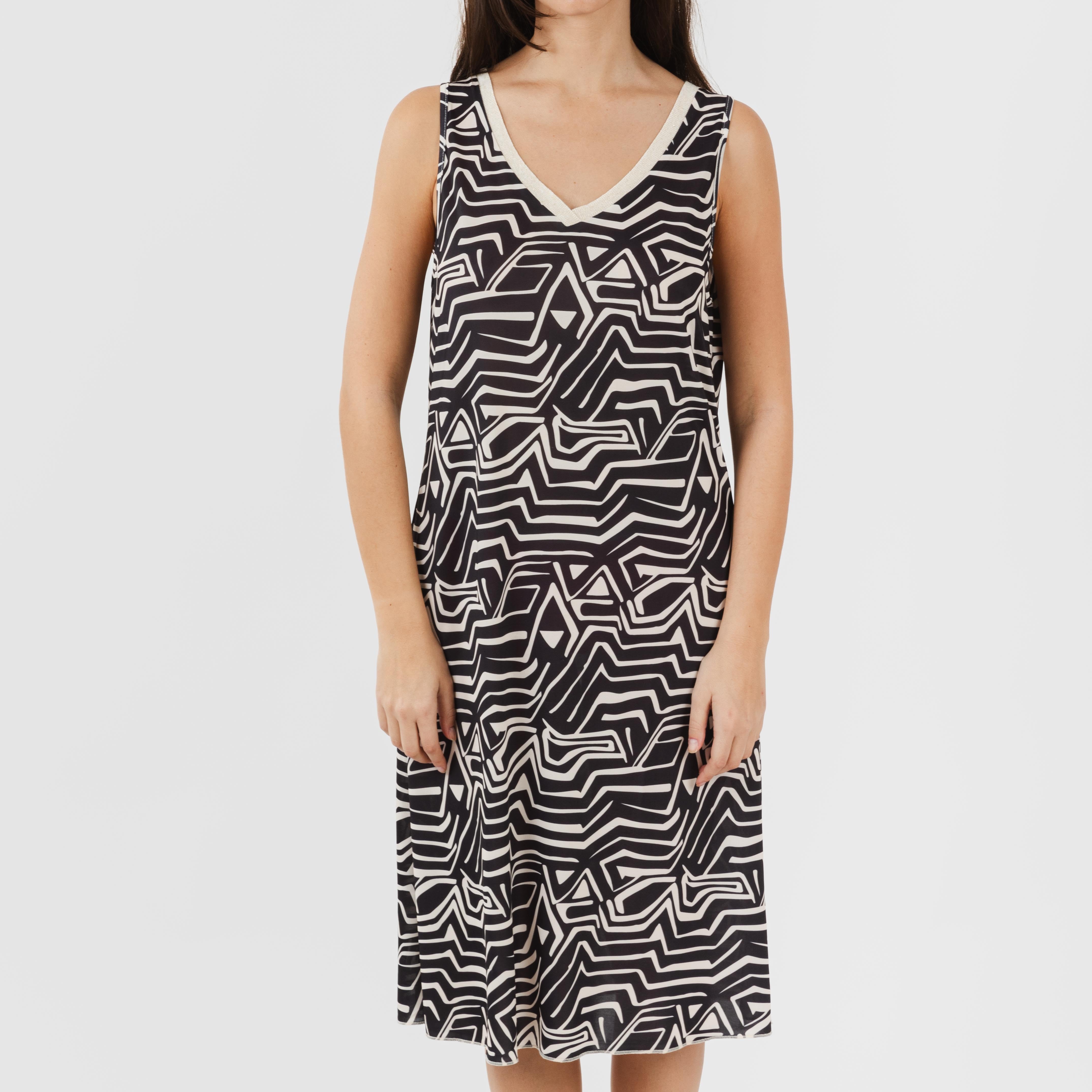 ABITO MIDI CON SPALLINE MORBIDE GUIOMAR