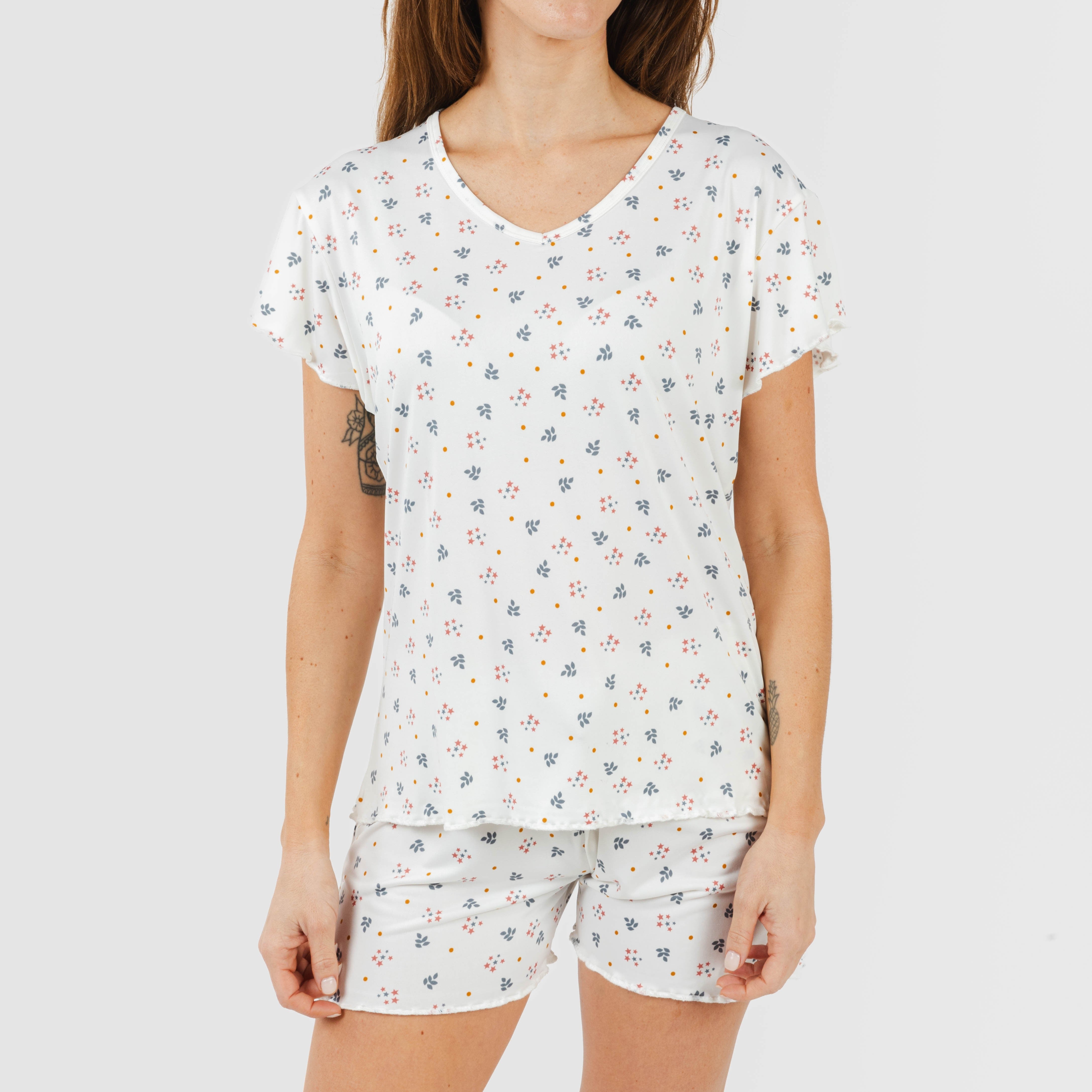 CRT M/SHORT PIGIAMA DONNA SOFT INES