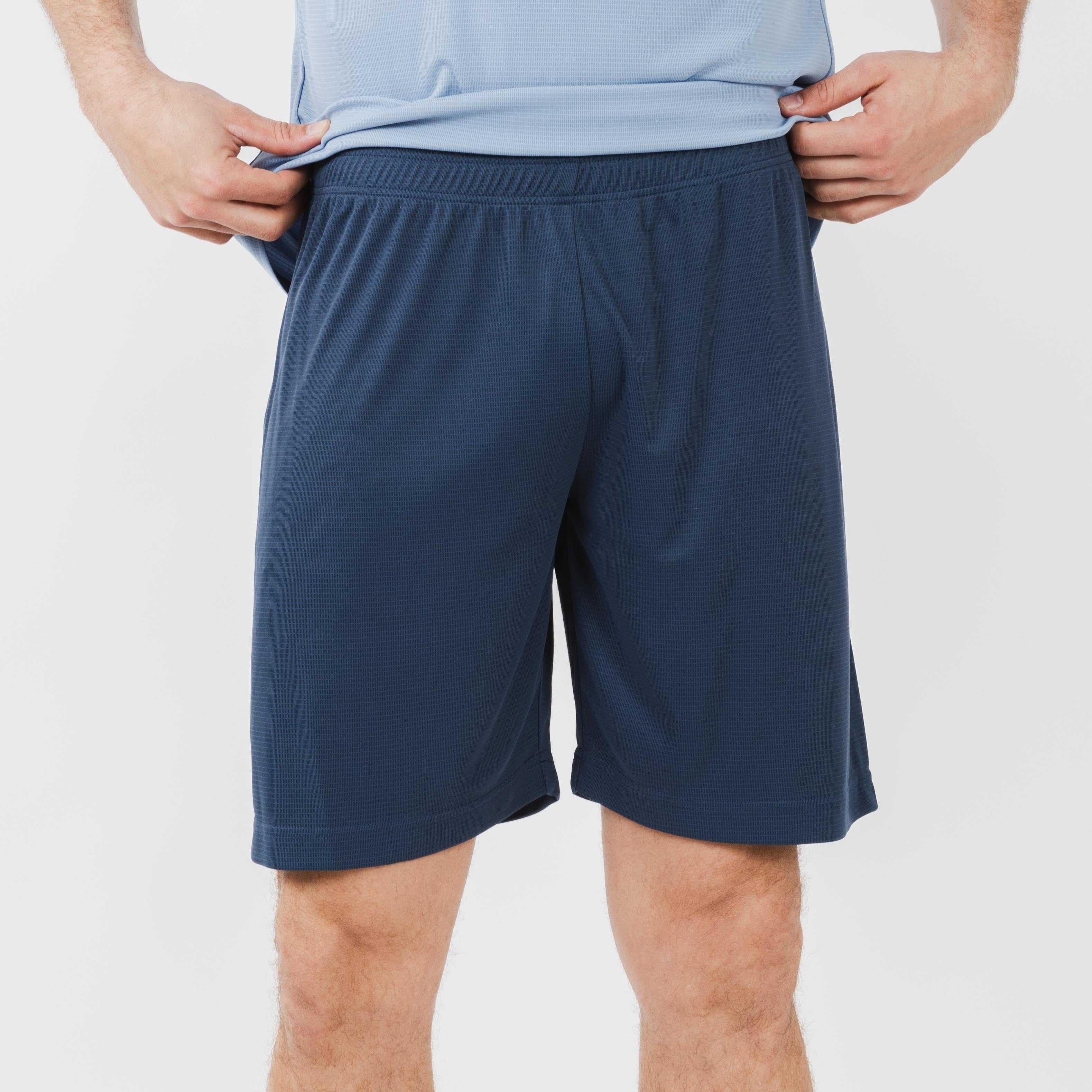 COMPLETO SPORTIVO PANTALONCINI TECNICI SEMPLICI DA UOMO