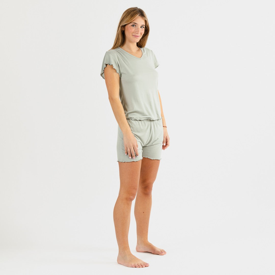 CRT M/SHORT PIGIAMA MORBIDO E SEMPLICE DA DONNA