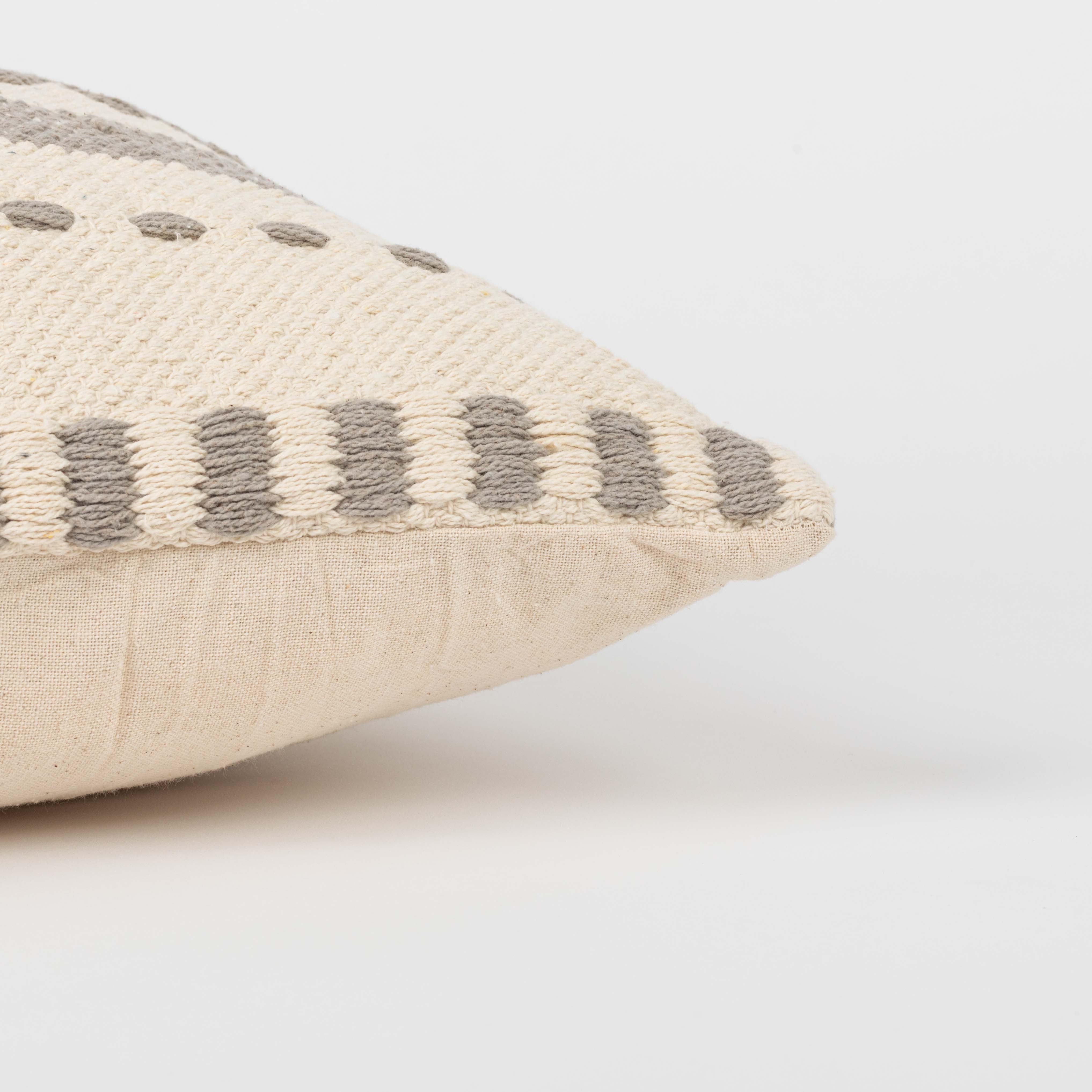 Cojín cuadrante algodón Leito 45x45 - funda + relleno