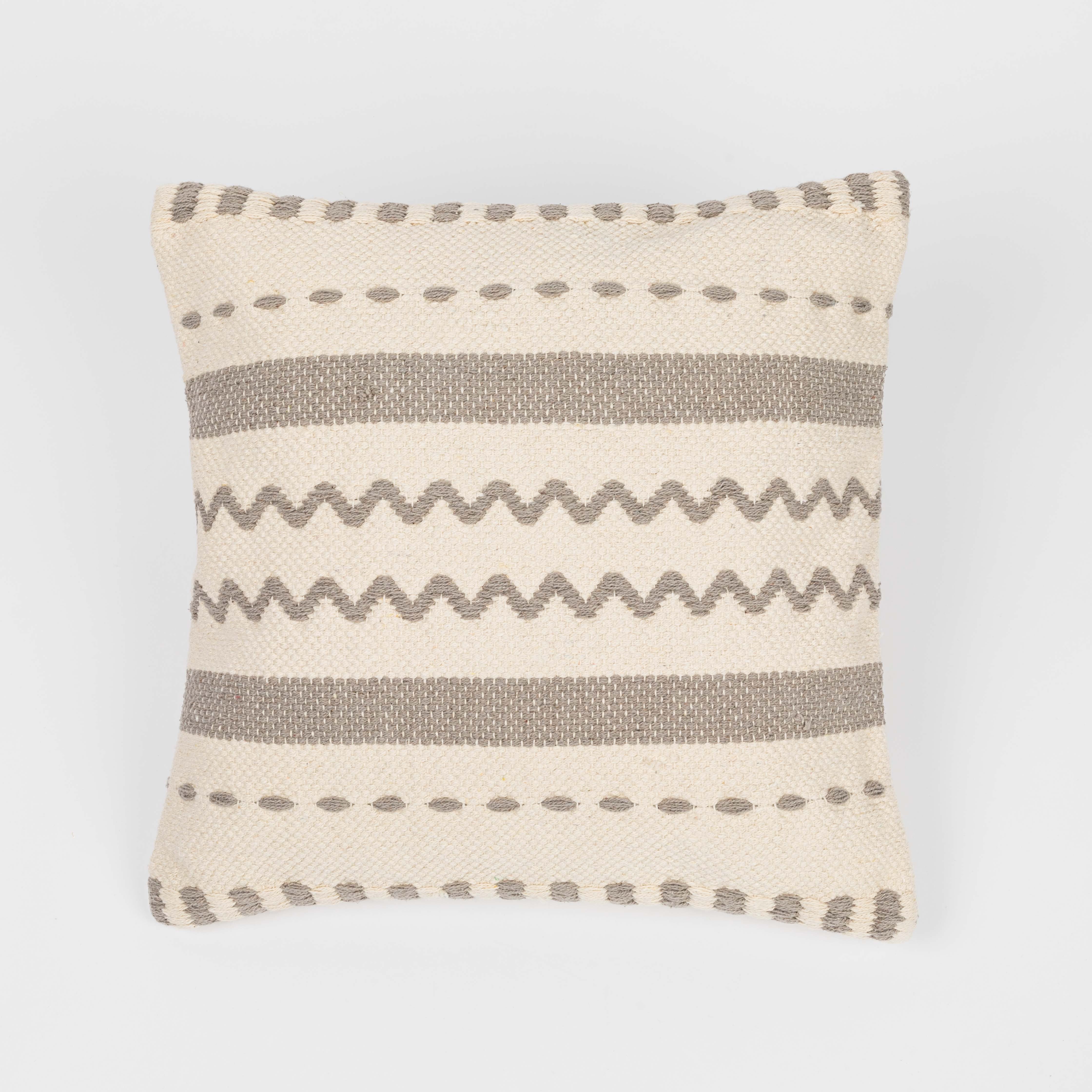 Cojín cuadrante algodón Leito 45x45 - funda + relleno