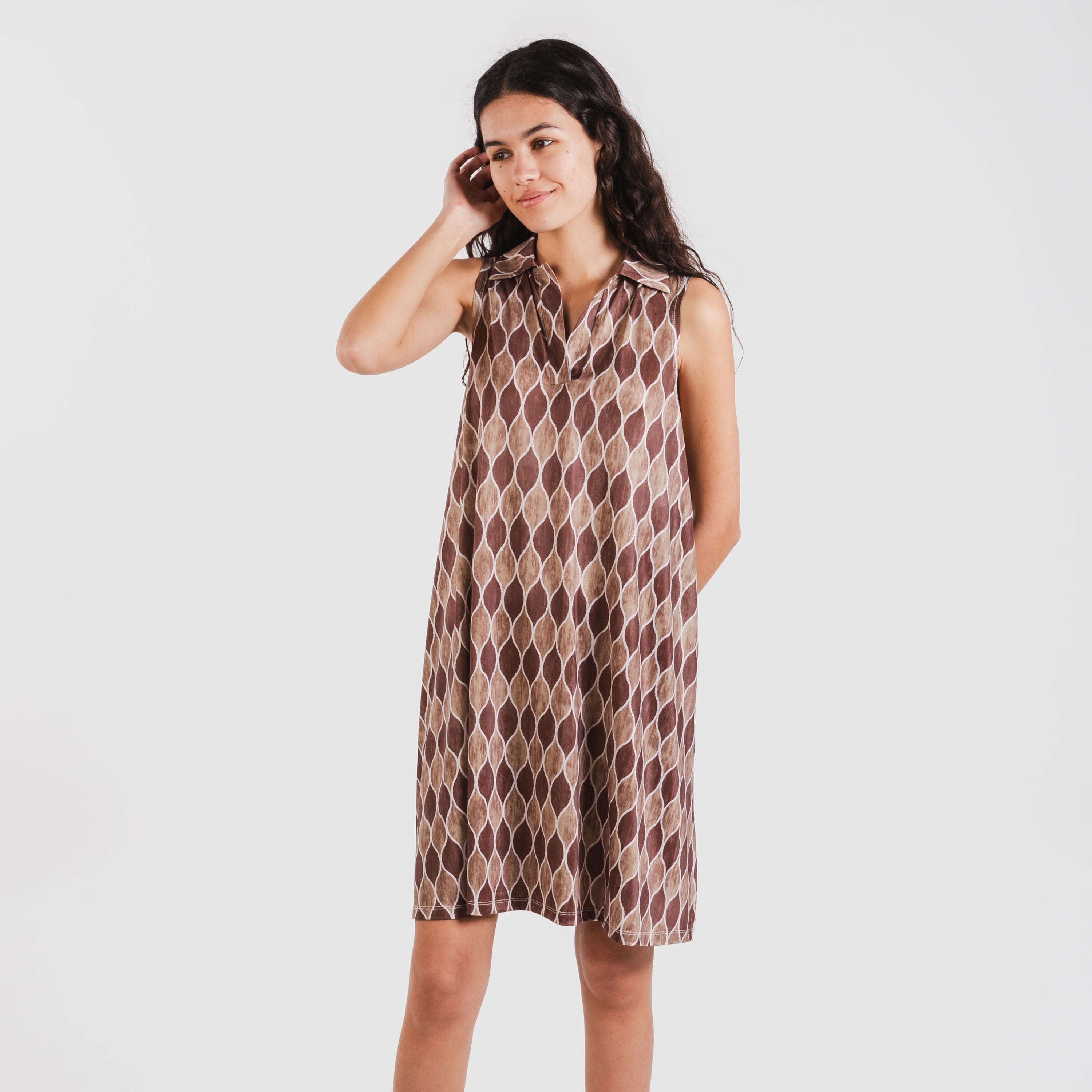 ABITO CRT CON COLLO MORBIDO A REVERS CARLOTA