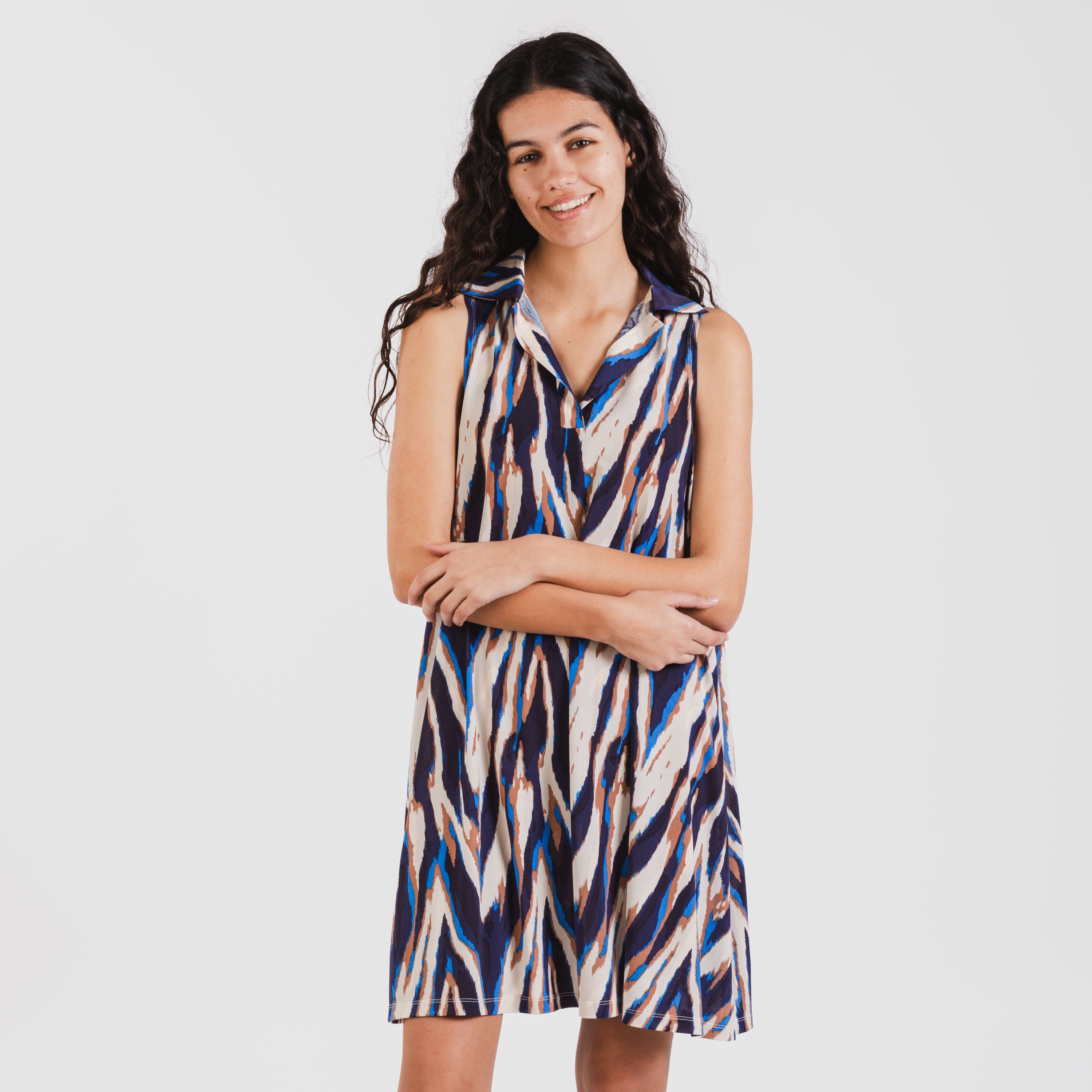 ABITO CATHERINE CON SCOLLO A REVERS MORBIDO