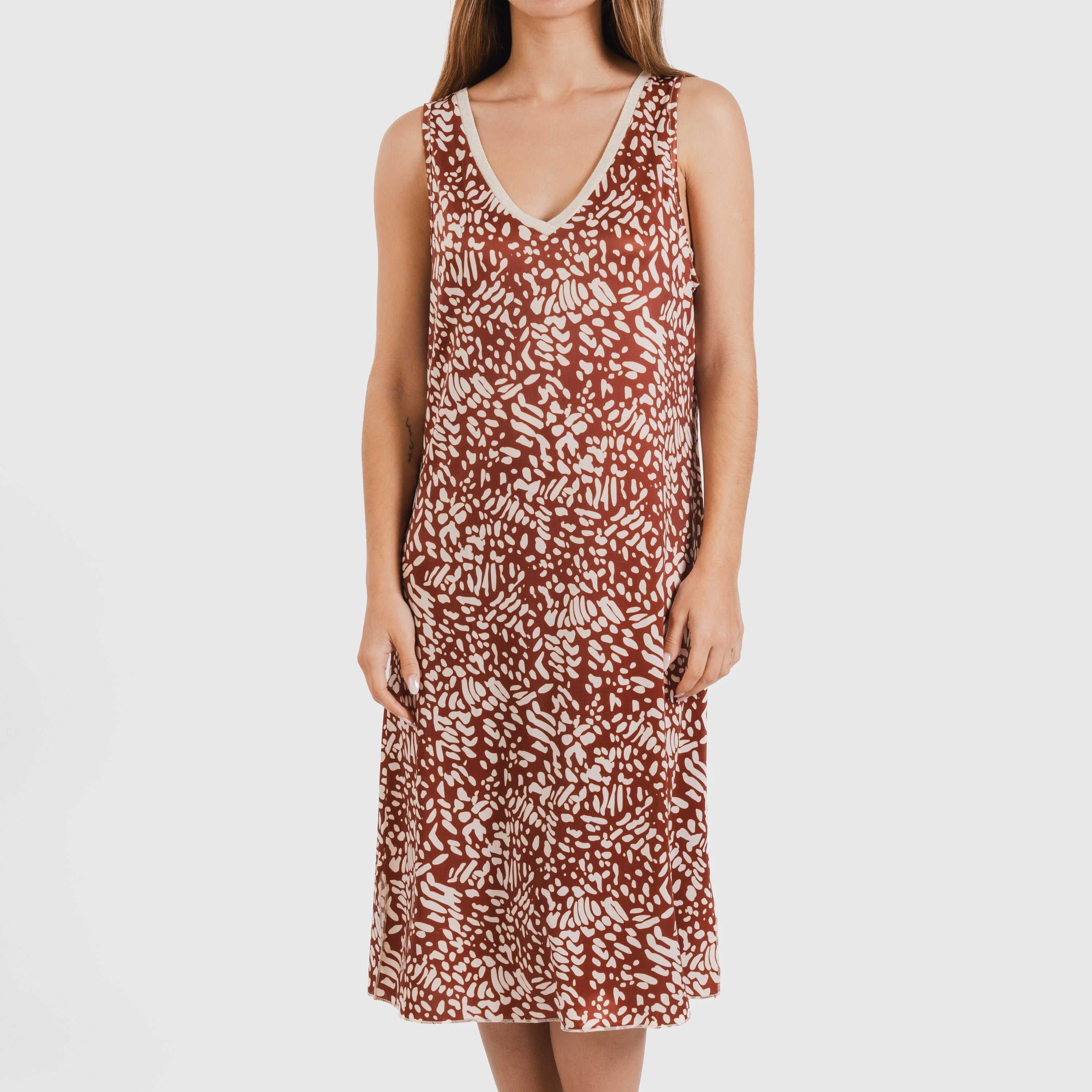 Abito MIDI con spalline morbide Miquela