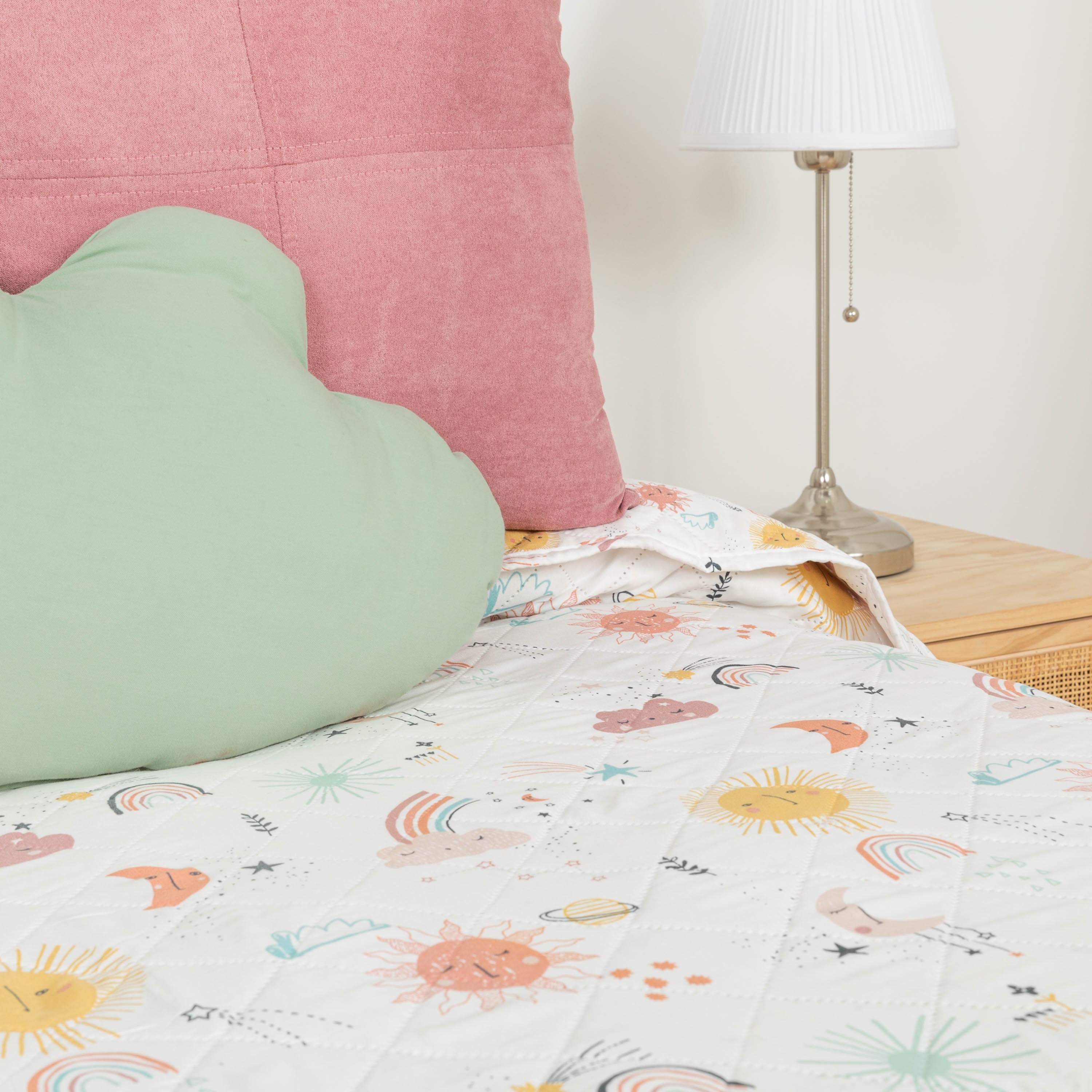 Colcha bouti Vilena mostaza