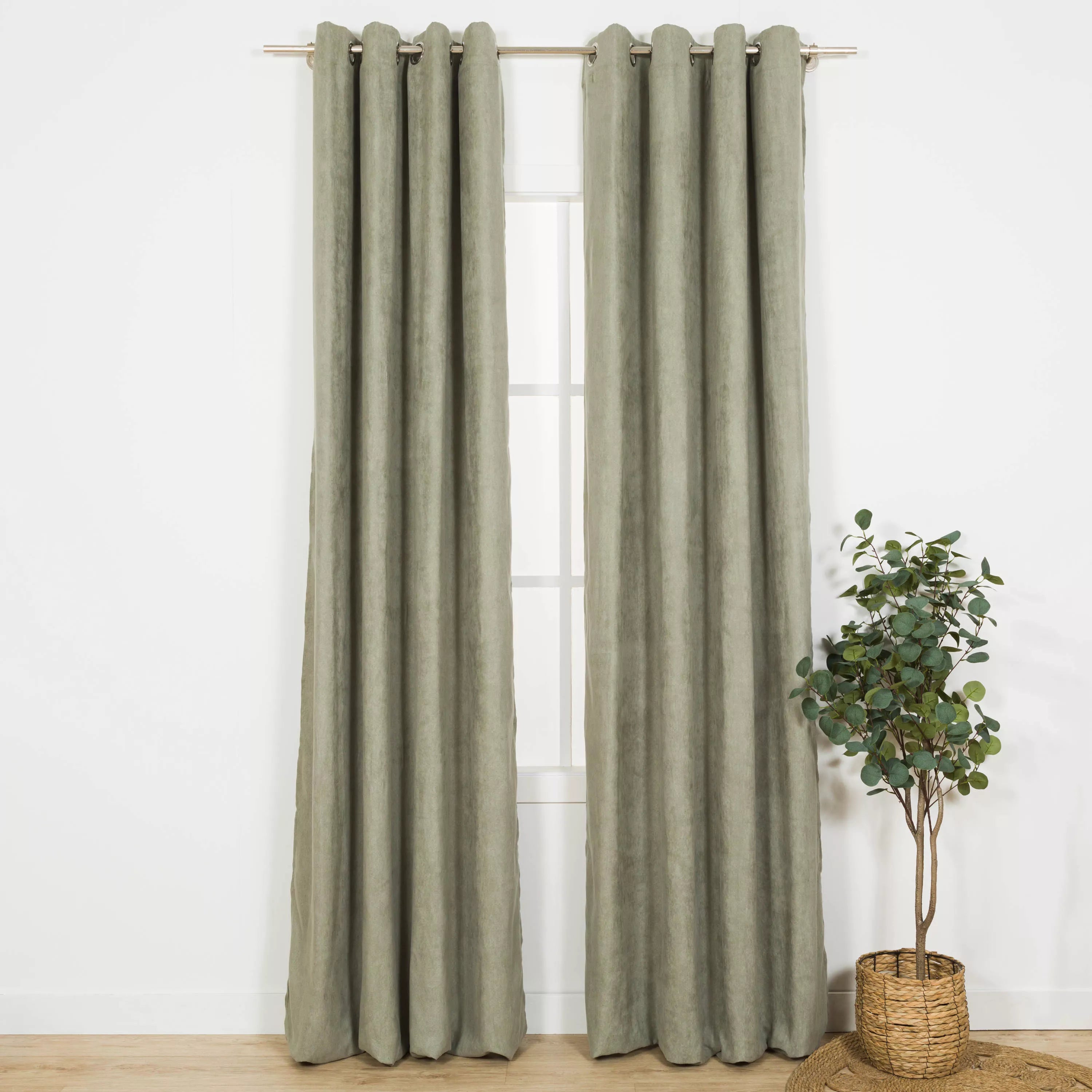 TENDA CON OCCHIELLI IN CAMOSCIO