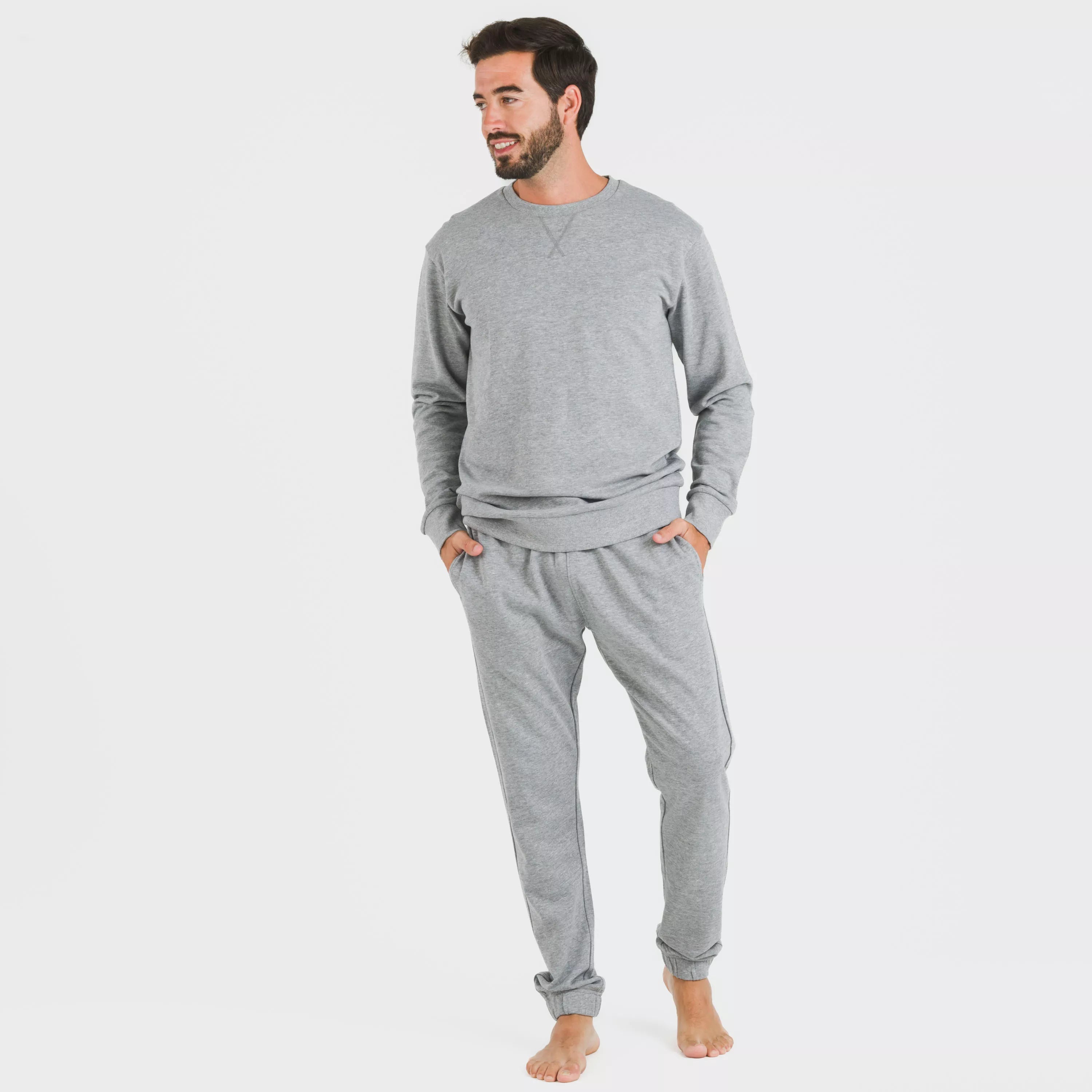 PANTALONI SPORTIVI LUNGHI BASE DA UOMO