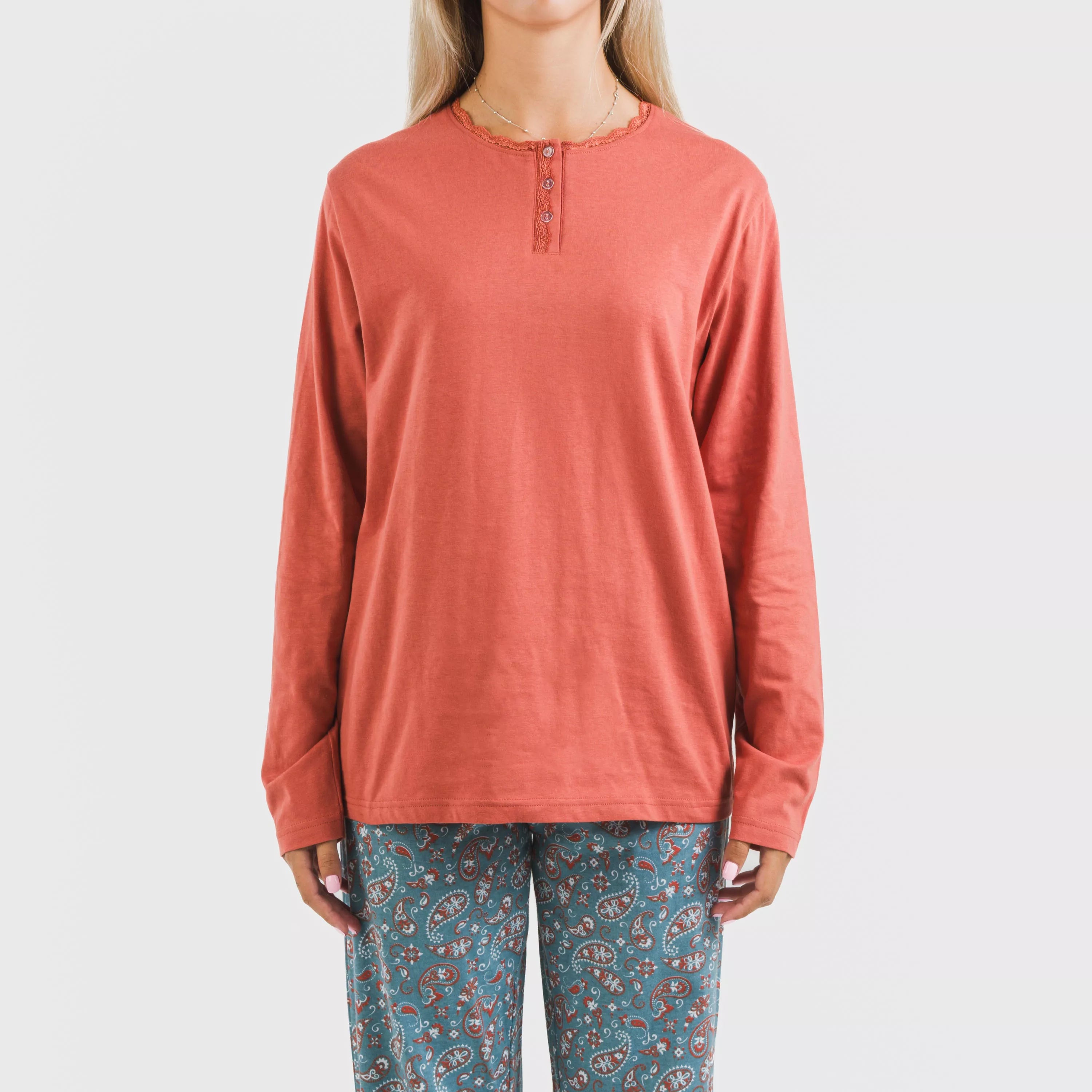 PIGIAMA LUNGO COUNTRYSIDE DA DONNA ALG