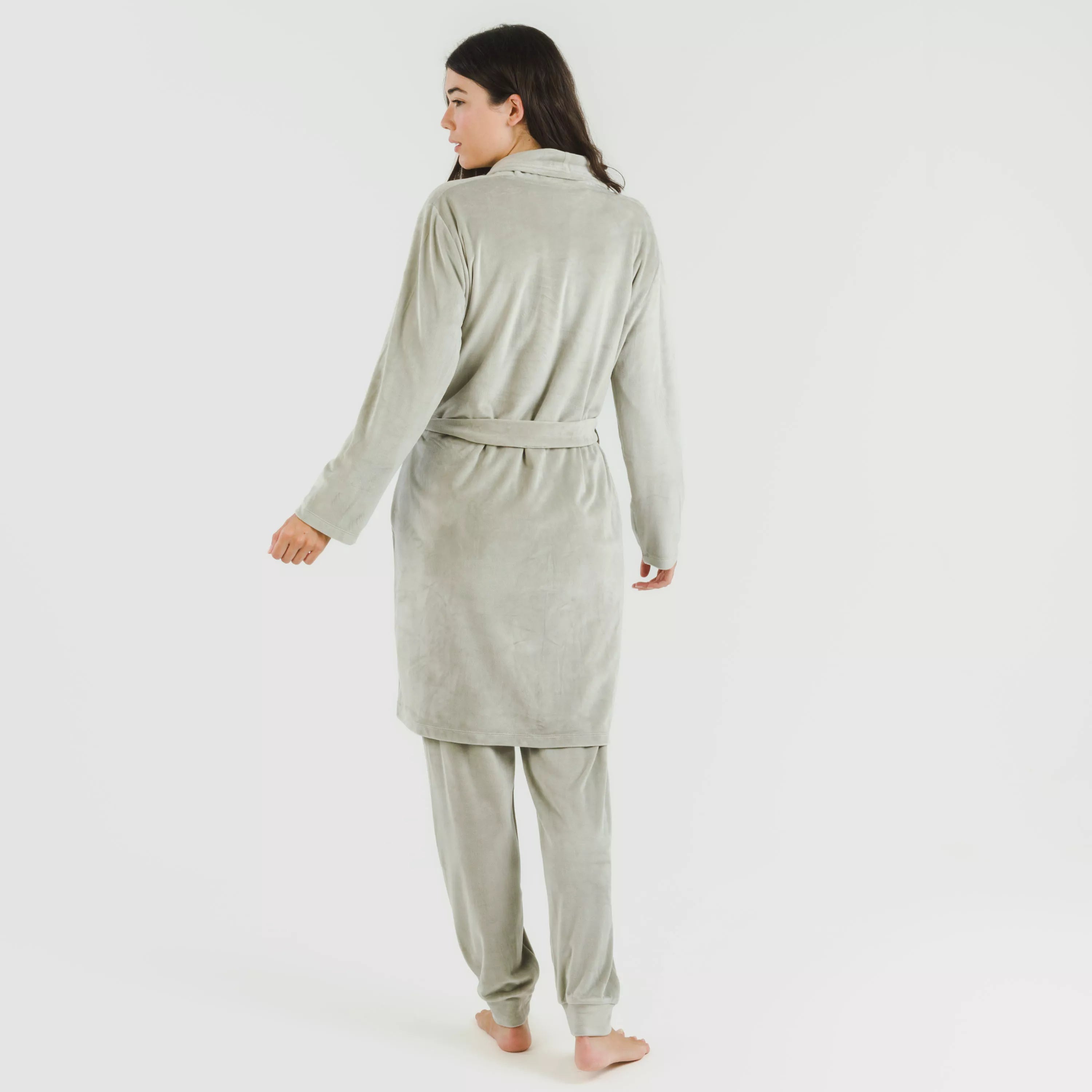 VESTAGLIA IN VELLUTO SEMPLICE