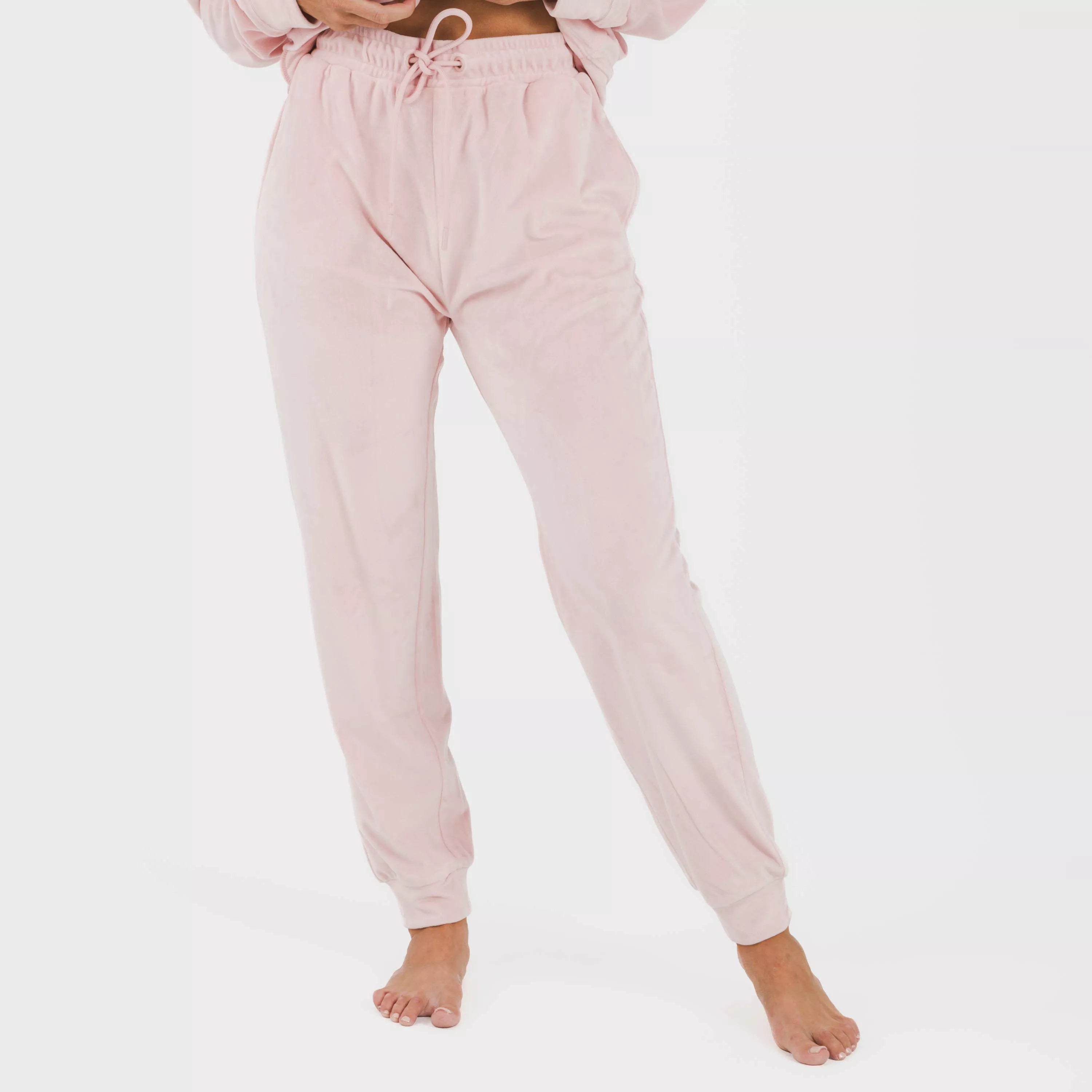 PIGIAMA LUNGO IN VELLUTO SEMPLICE