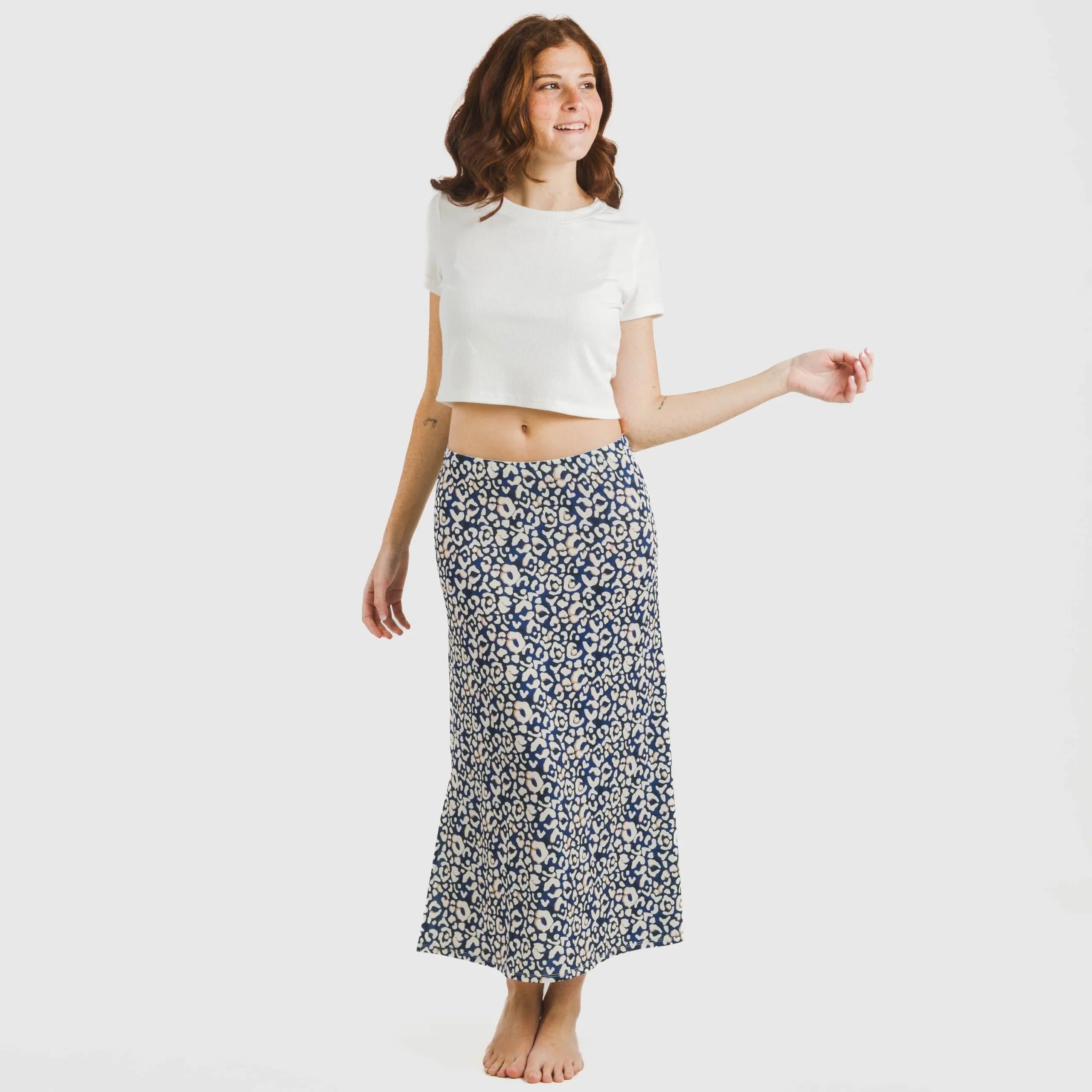 Gonna MIDI morbida Milina