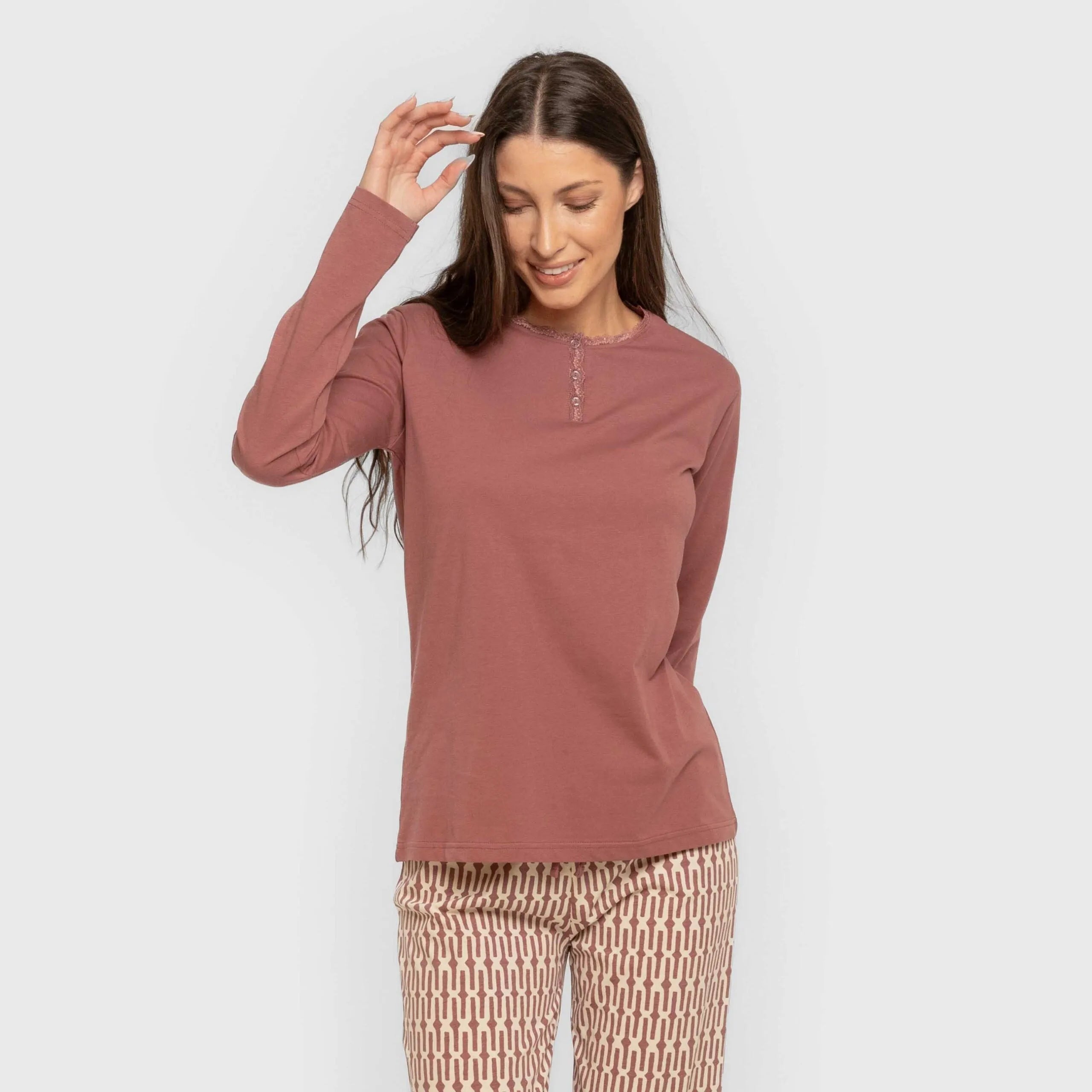 PIGIAMA LUNGO DA DONNA EUCALYPTUS