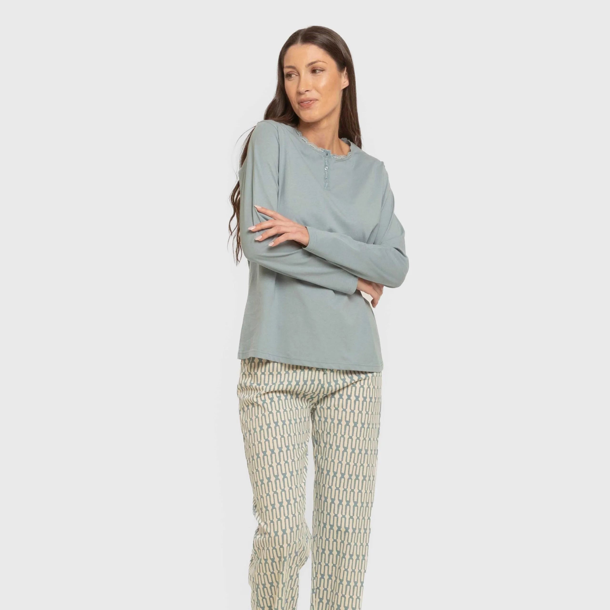 PIGIAMA LUNGO DA DONNA EUCALYPTUS