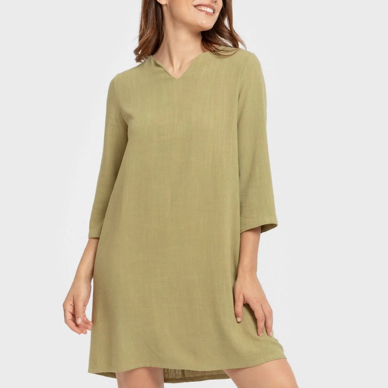 CAMICIA IN LINO SEMPLICE DA DONNA