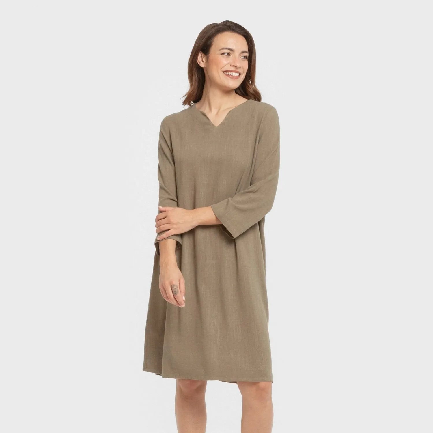 CAMICIA IN LINO SEMPLICE DA DONNA