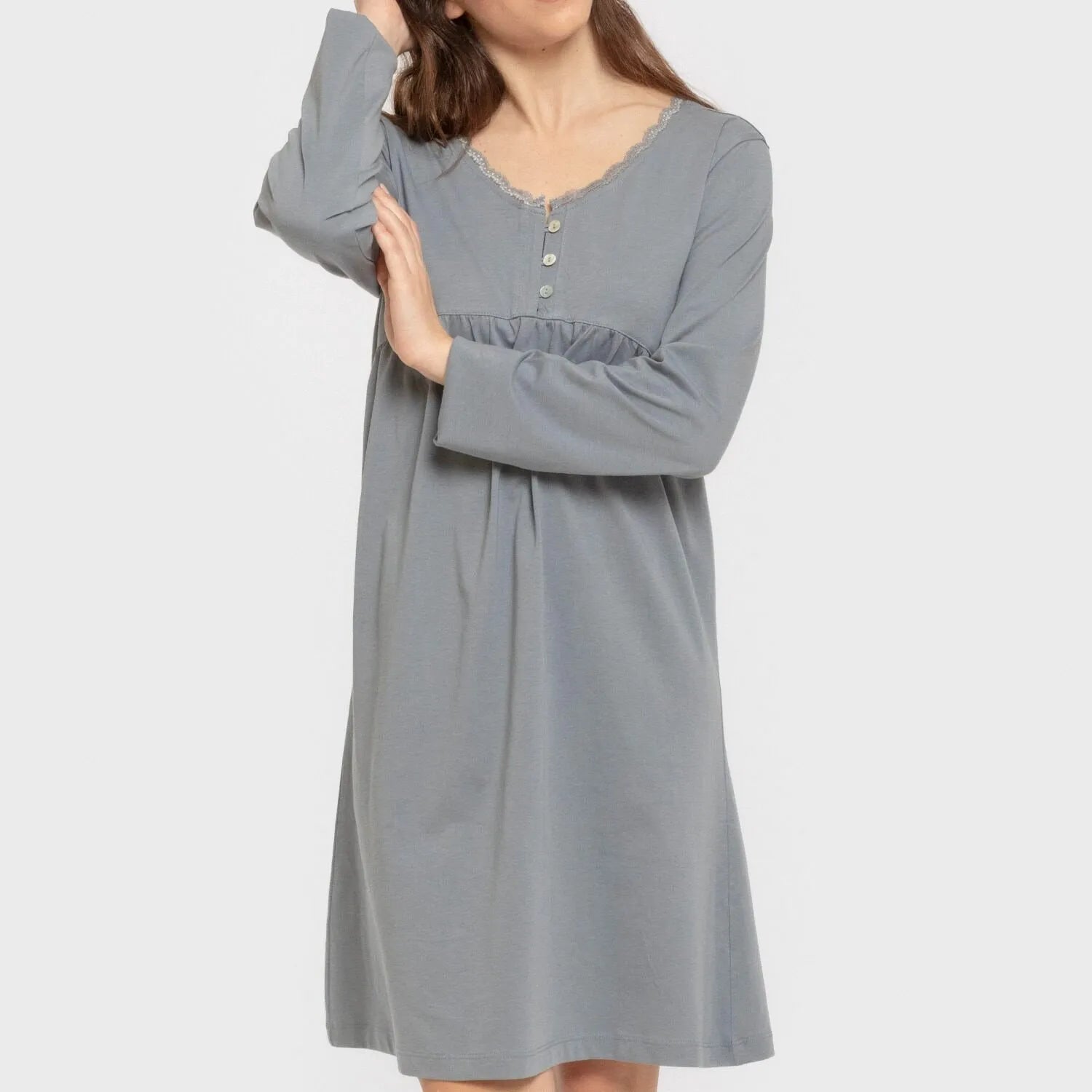 Canotta in pizzo semplice da donna M/L