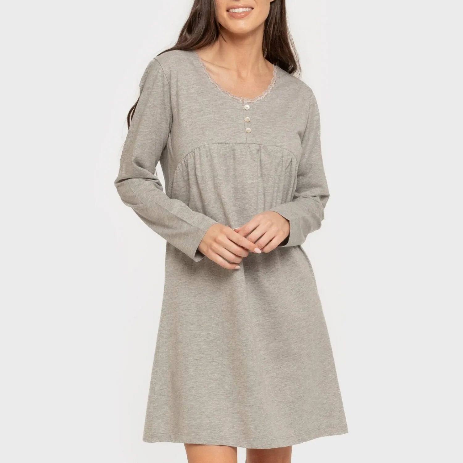 Canotta in pizzo semplice da donna M/L