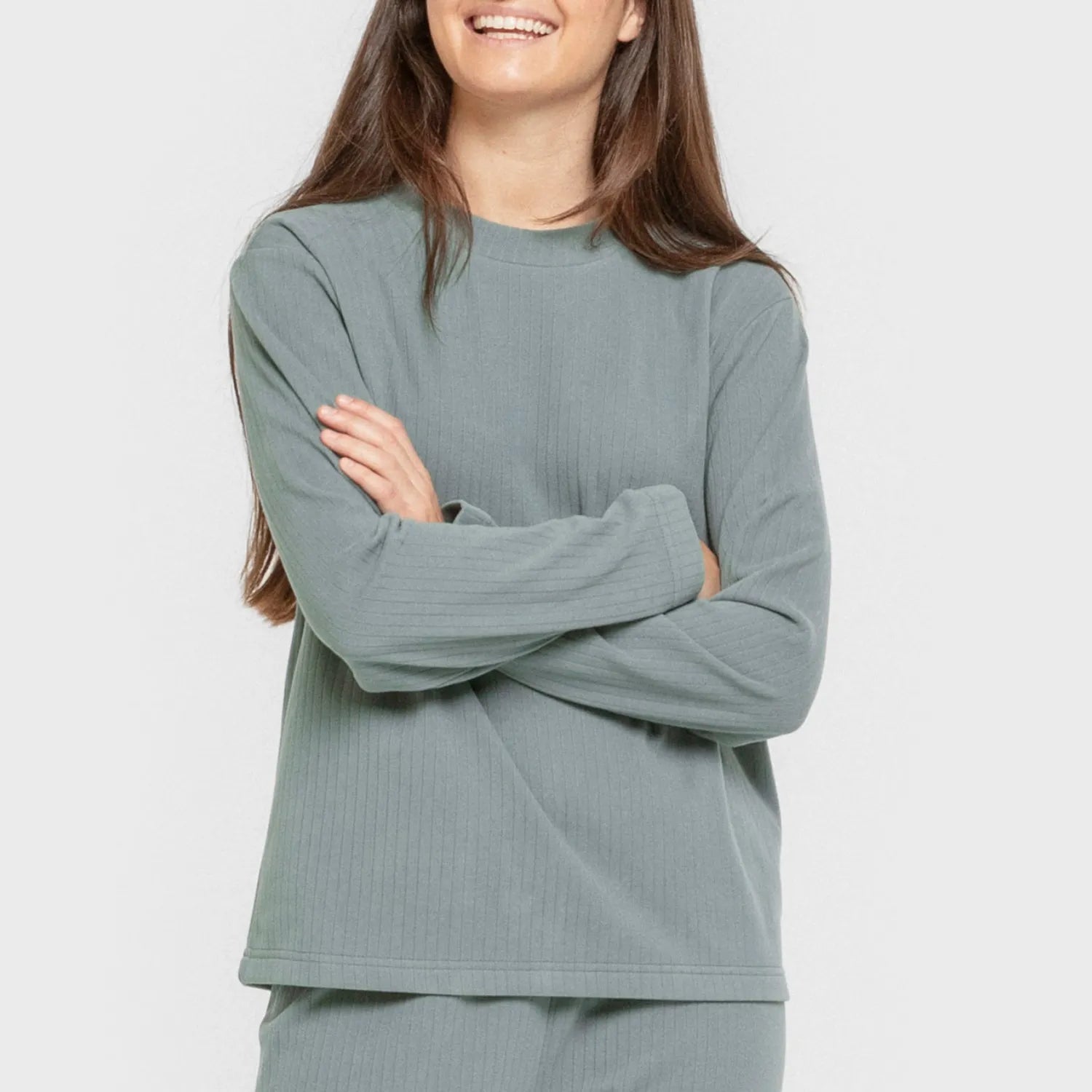 PIGIAMA CANALE A RIGHE LARGHE DA DONNA