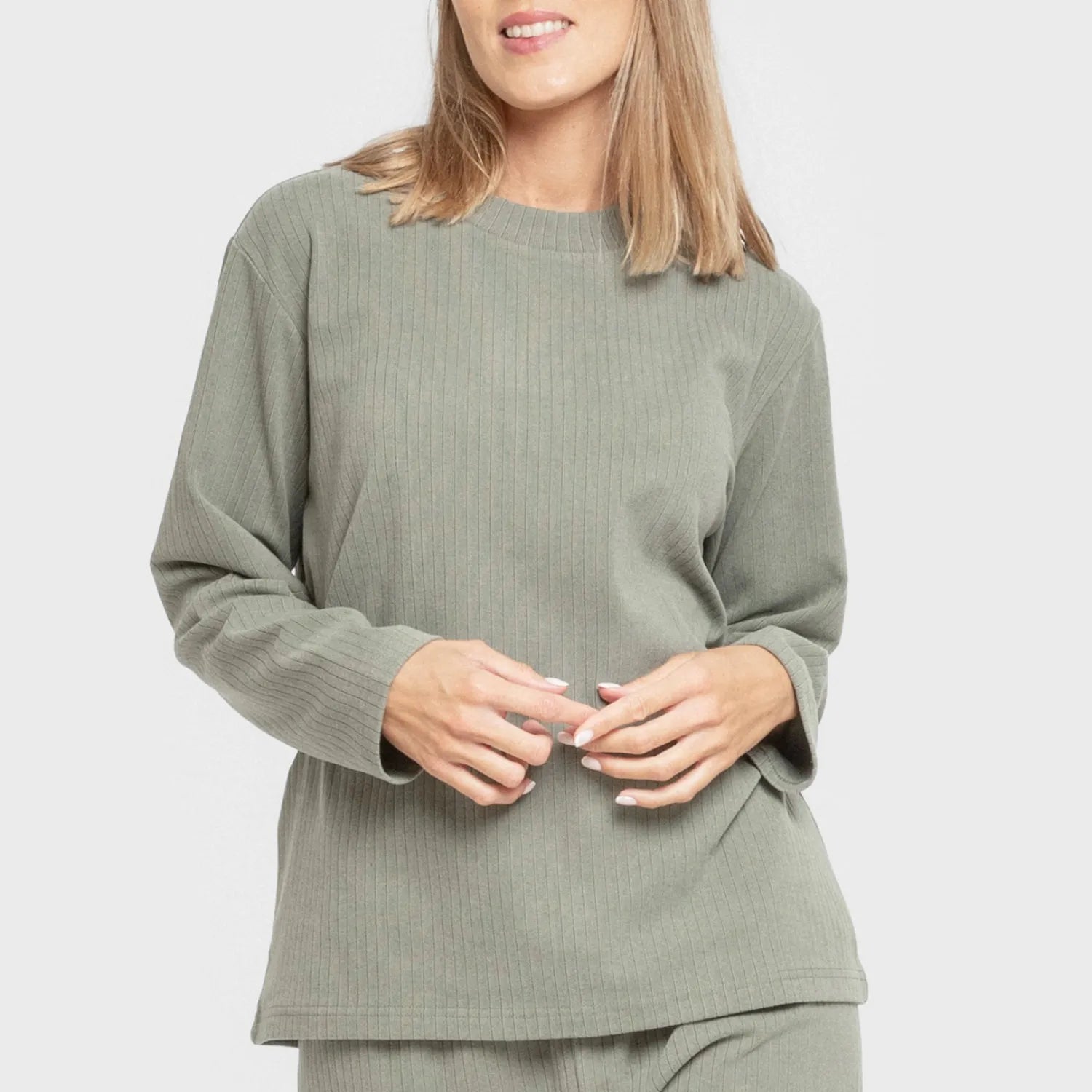 PIGIAMA CANALE A RIGHE LARGHE DA DONNA