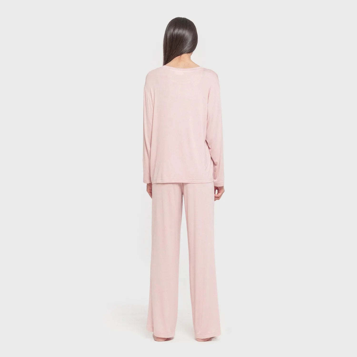 PIGIAMA LUNGO IN VISCOSA DA DONNA SEMPLICE