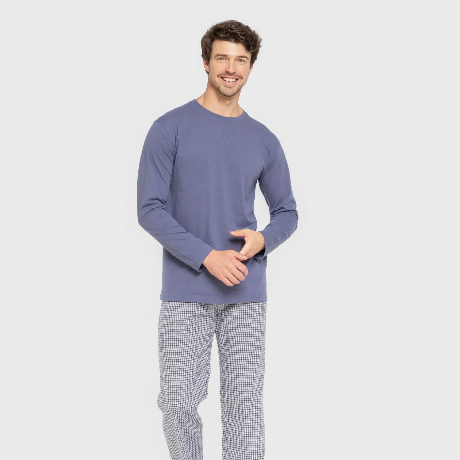 Pigiama in flanella da uomo C SAUL