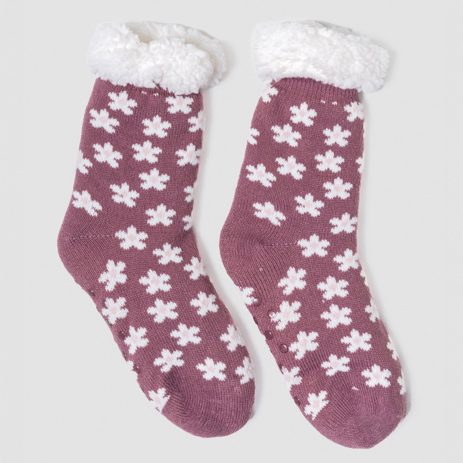 Calcetines mujer Berta berenjena