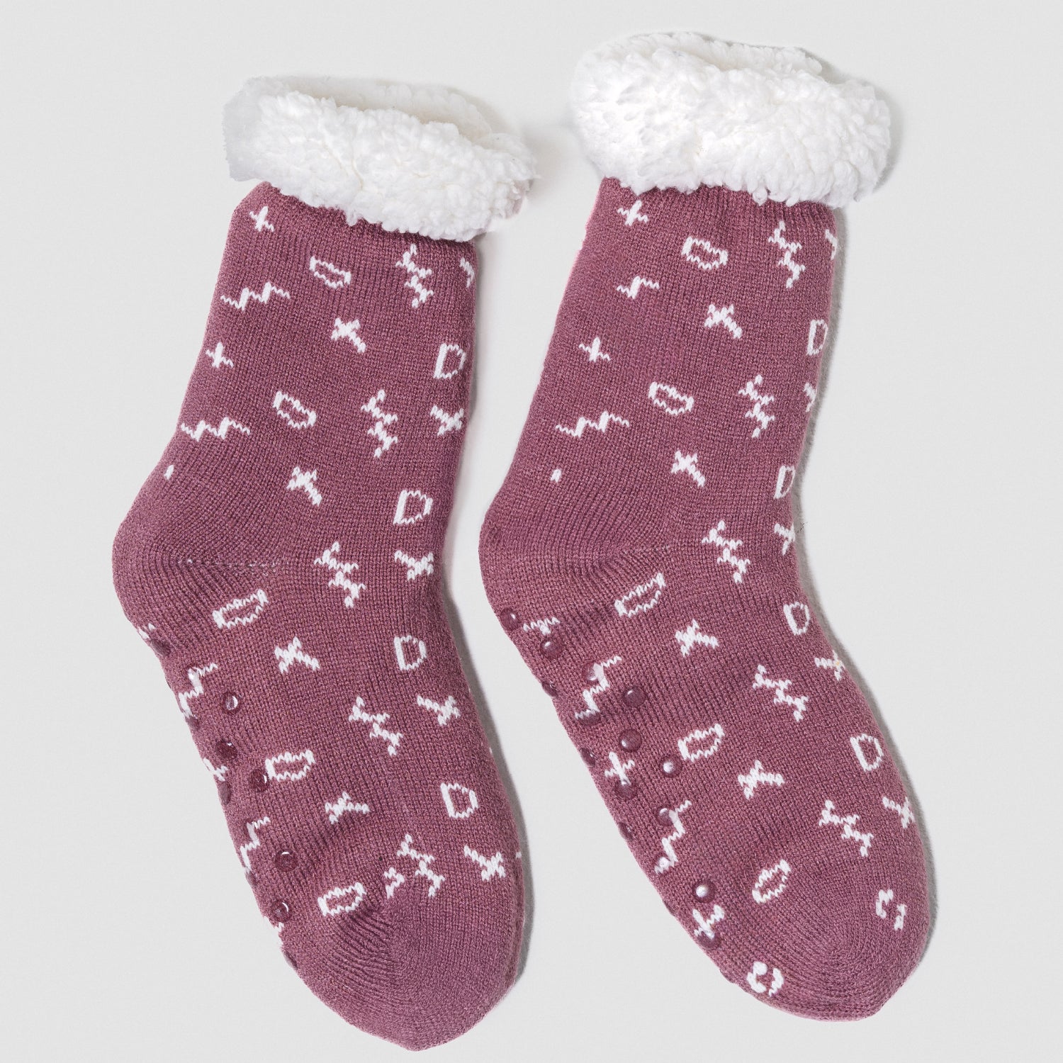 Calcetines mujer Mimi berenjena