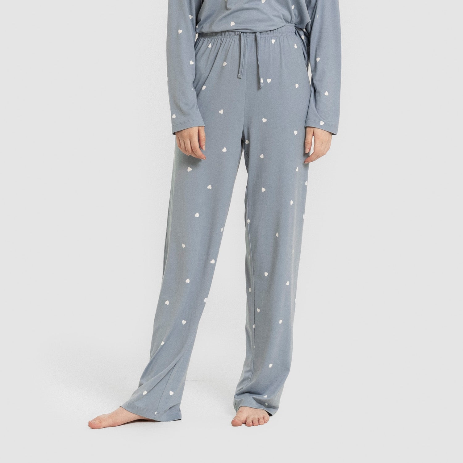 Pijama largo mujer soft Choer indigo
