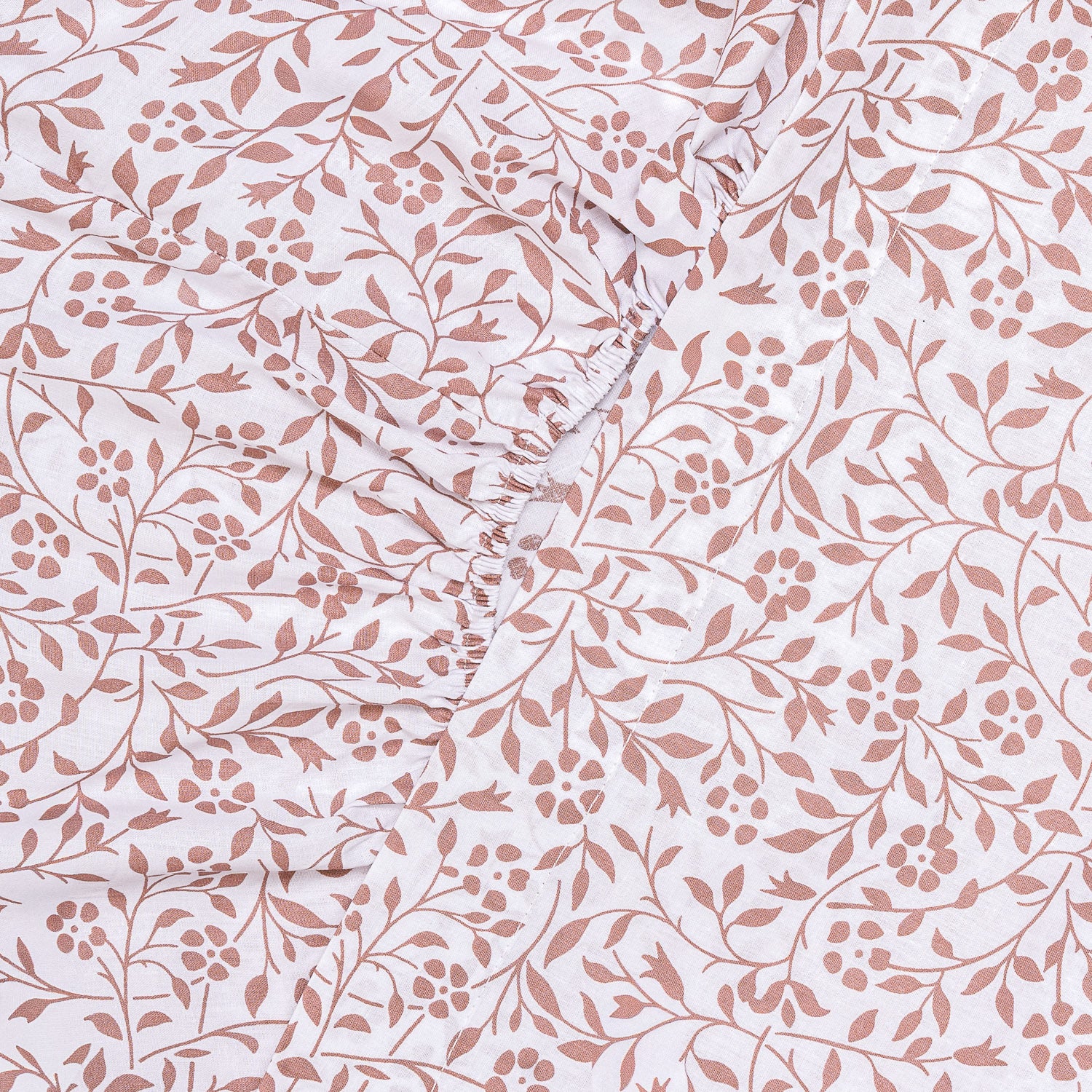 Jogo de lençóis de algodão Osaka rosa keike