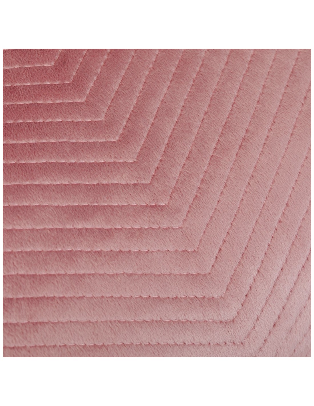 Cuscino quadrato New Hungria rosa chiaro 50x50 - federa+imbottitura