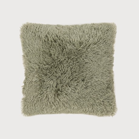 Cuscino quadrato pelo sherpa 45x45