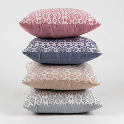 CUSCINO MADRAS JACQUARD 02 SMERALDO