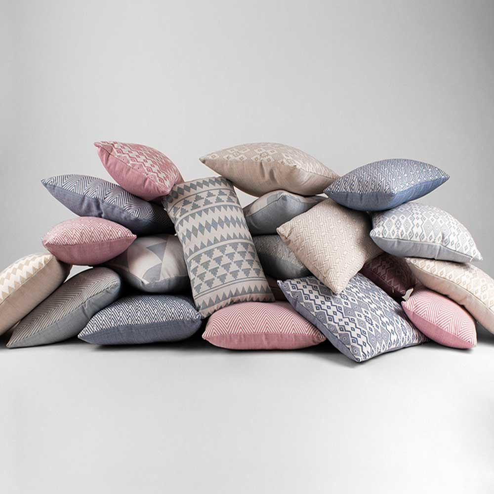 CUSCINO MADRAS JACQUARD 02 BEIGE