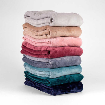 COPERTA IN VELLUTO SOLIDO