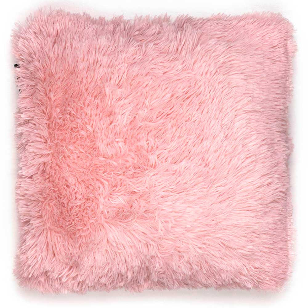 Cuscino in pelliccia Sherpa