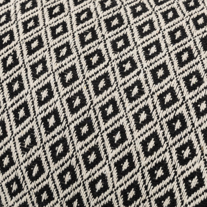 Cuscino in cotone a rombi