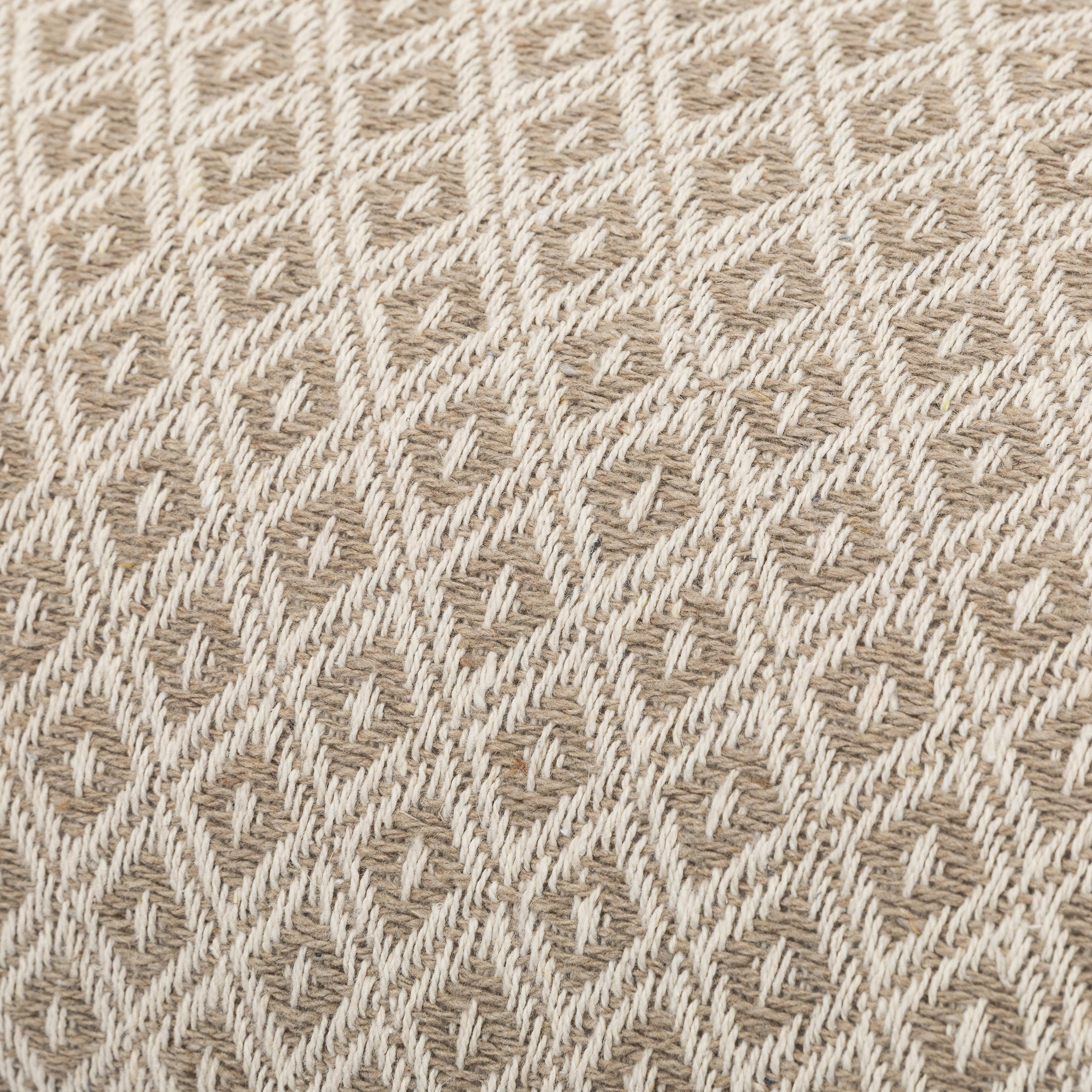 CUSCINO RENE IN COTONE A ROMBO