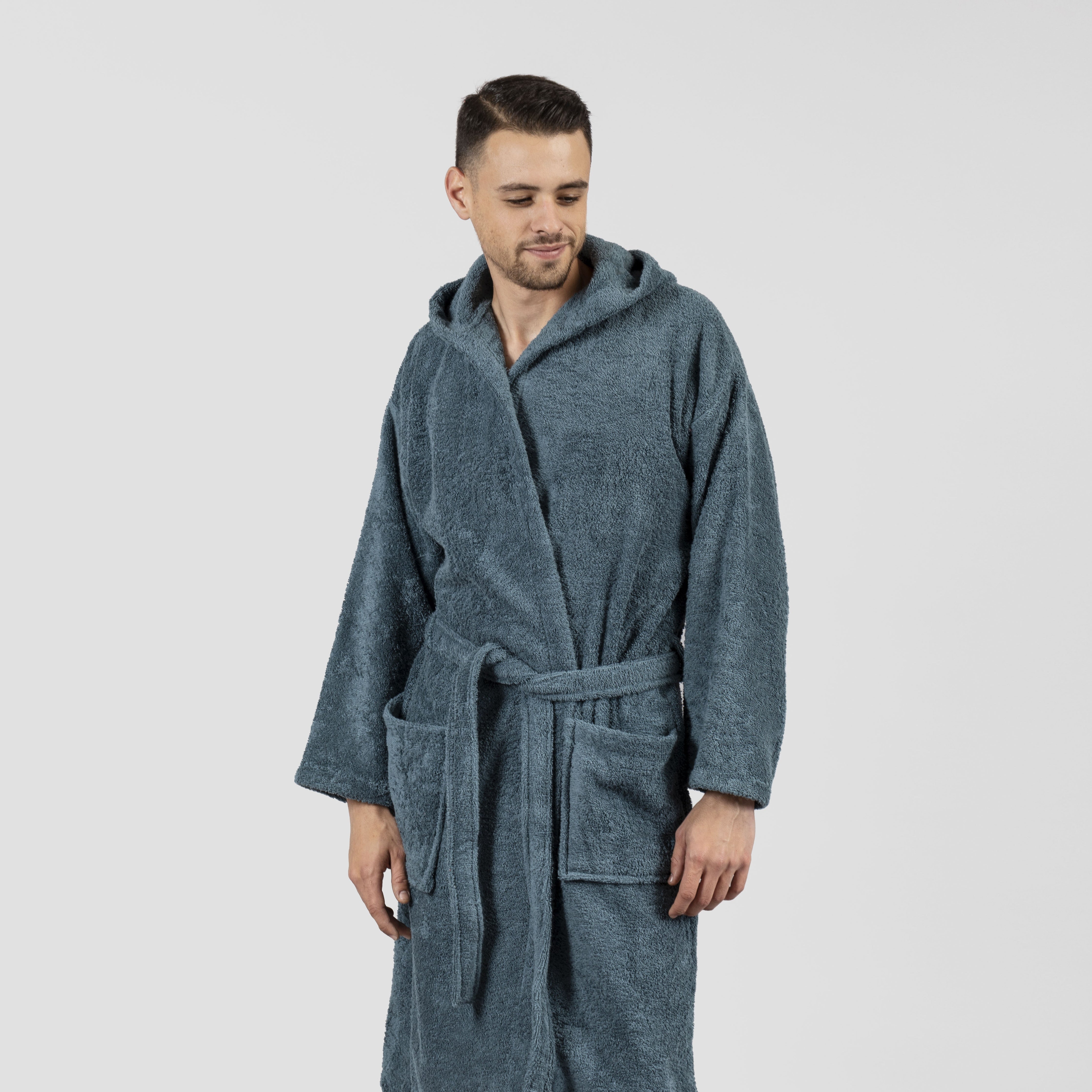 ACCAPPATOIO CON CAPPUCCIO 450 GR. TINTA UNITA