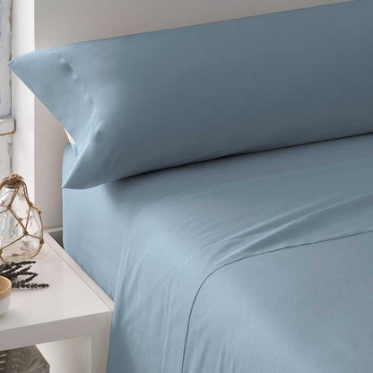 SET LENZUOLA PERCALE ALG TINTO