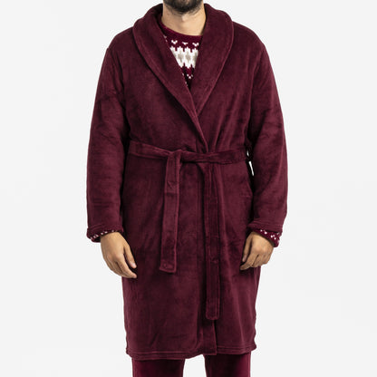 VESTAGLIA CORALLO DA UOMO SOLIDO