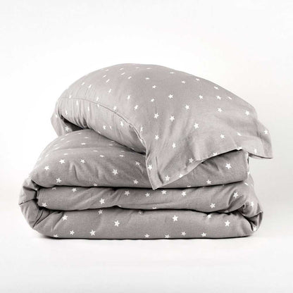 Copripiumino in flanella a forma di stella