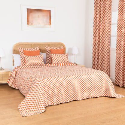 Colcha bouti Ravello teja