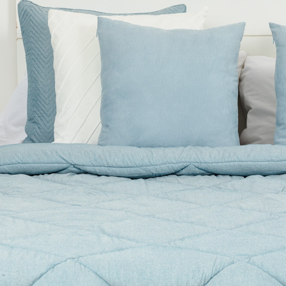 PIUMINO TINTA UNITA EFFETTO CONSUMATO