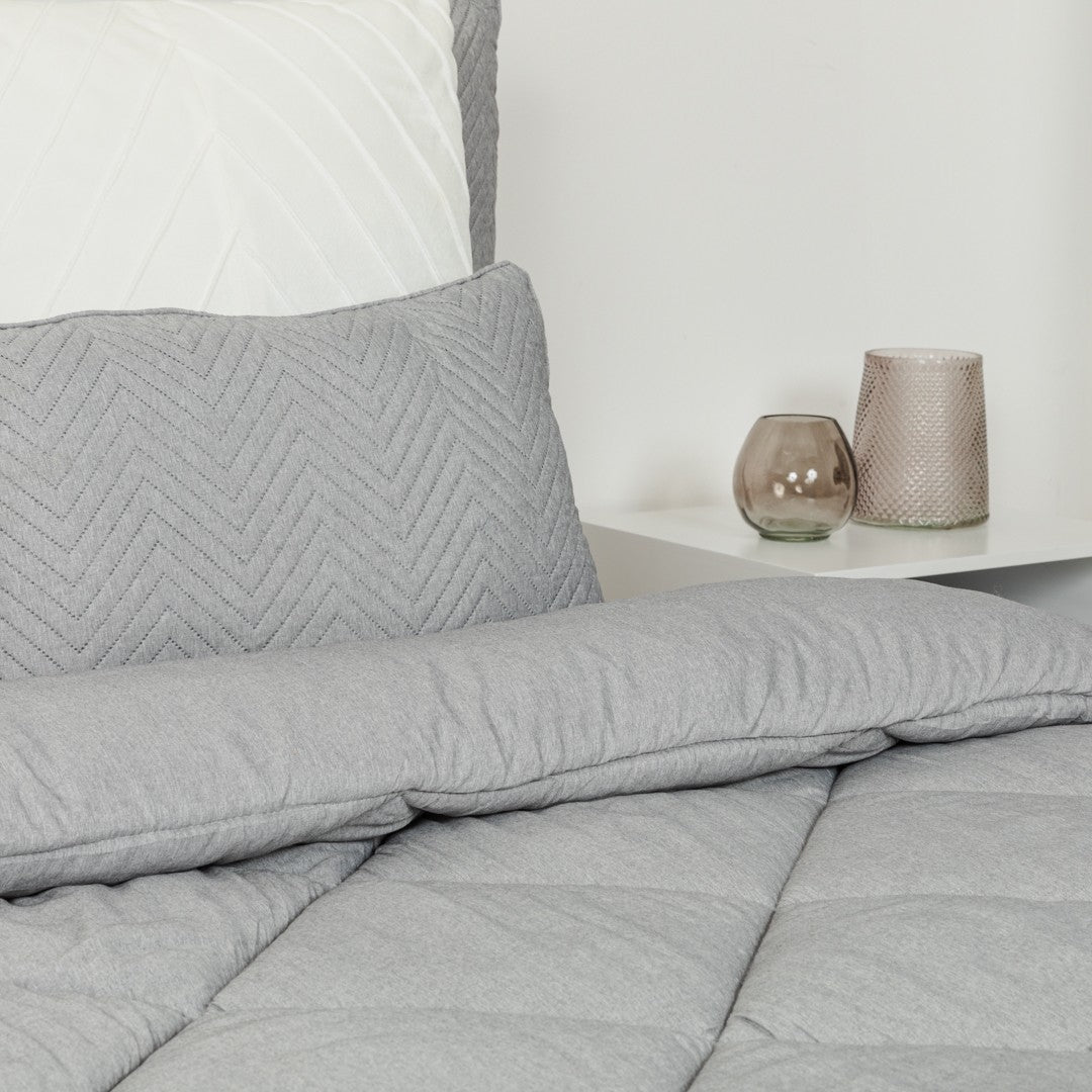 PIUMINO TINTA UNITA EFFETTO CONSUMATO