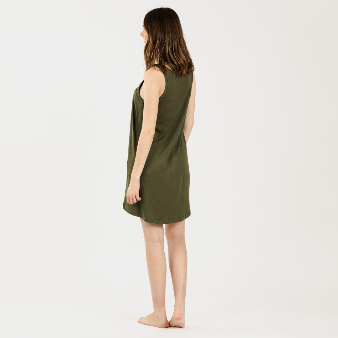 CAMICIA DA NOTTE CON SPALLINE MORBIDE